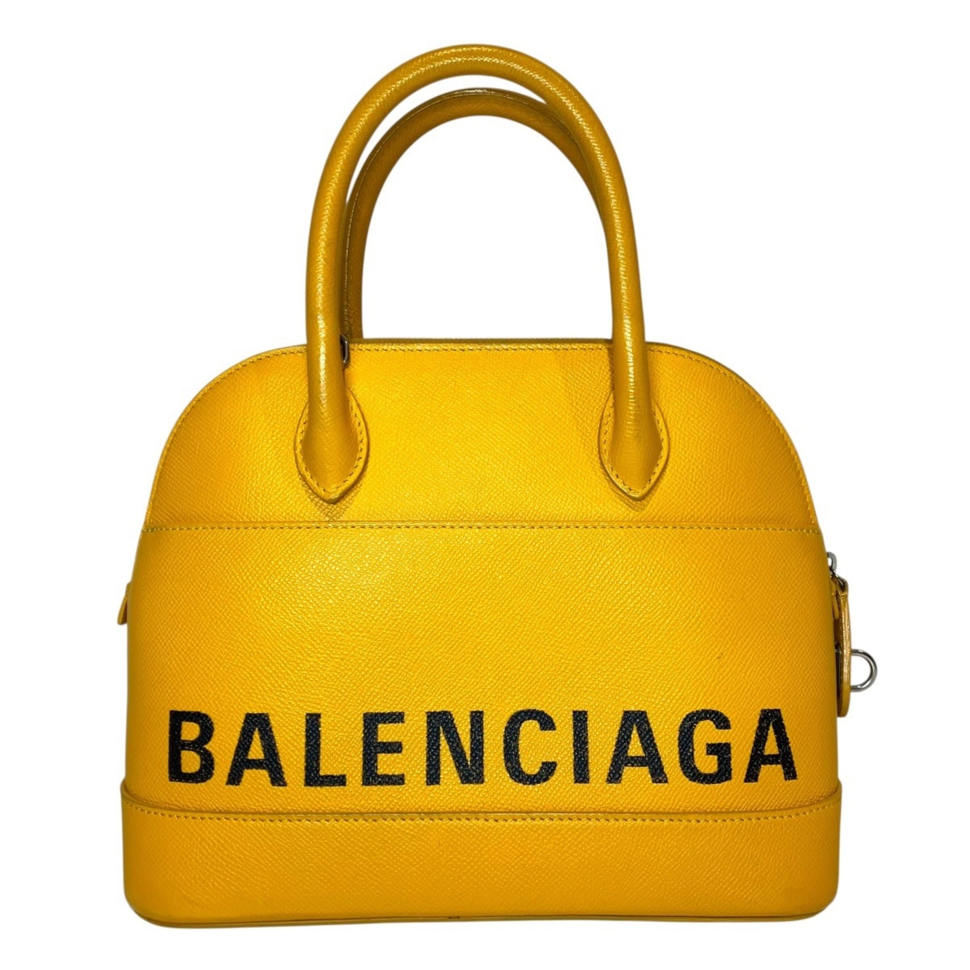 Balenciaga Yellow Leather Handbag (Pre-Owned)