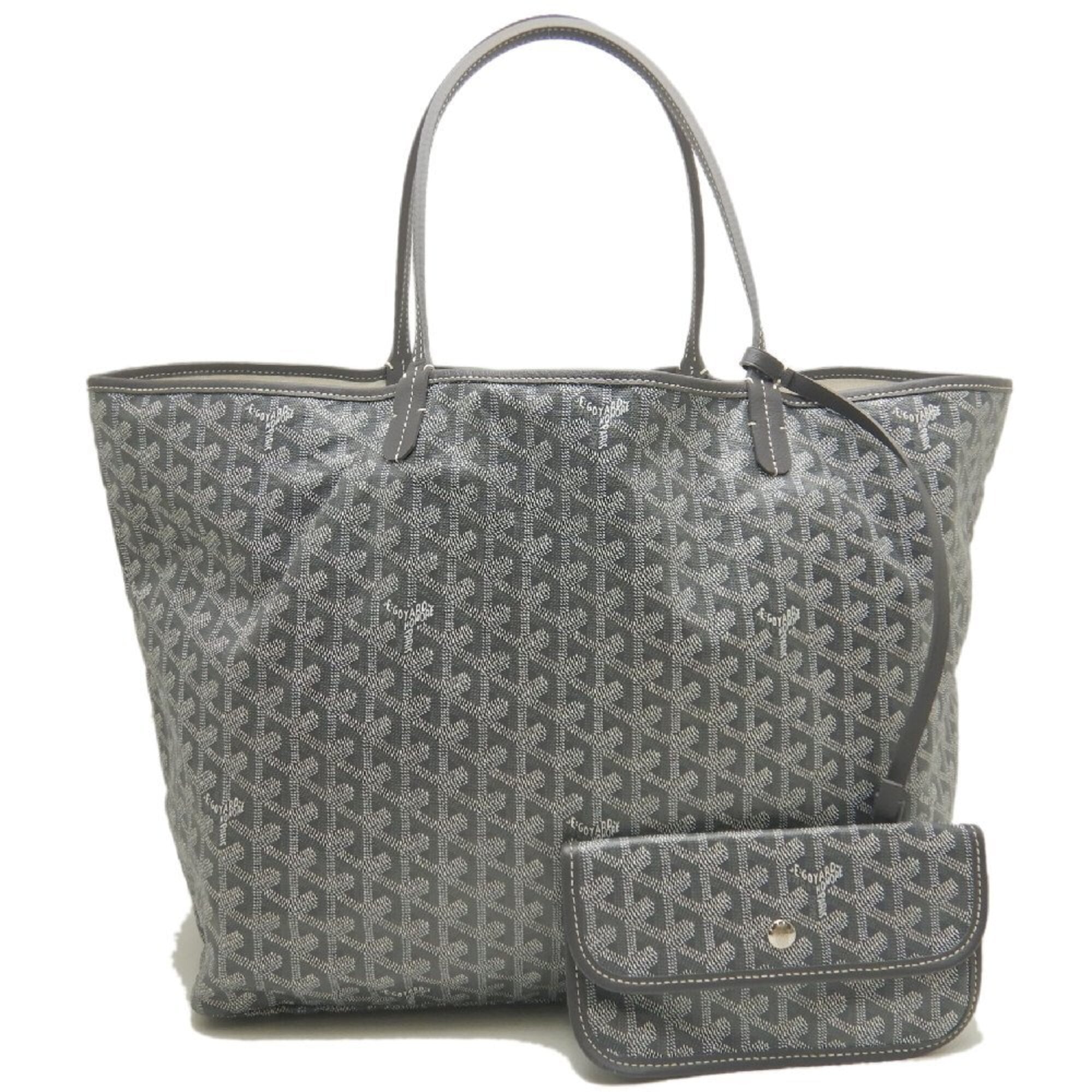 Goyard Gray Coated Canvas Pouch Tote Bag (Pre-Owned)