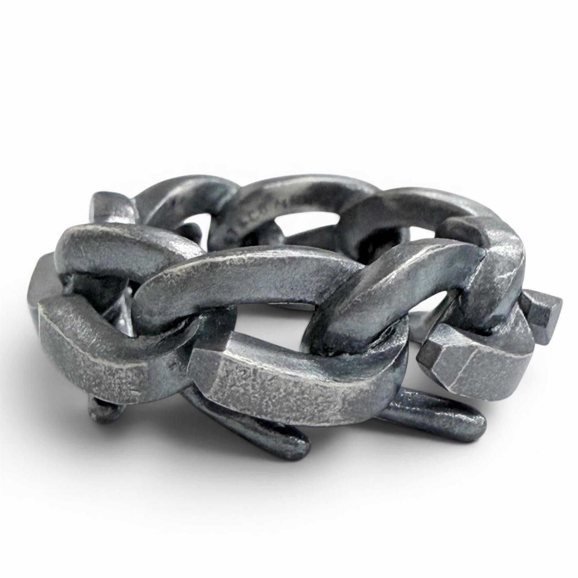 Tiffany Silver Silver 925 Band Ring (Pre-Owned)