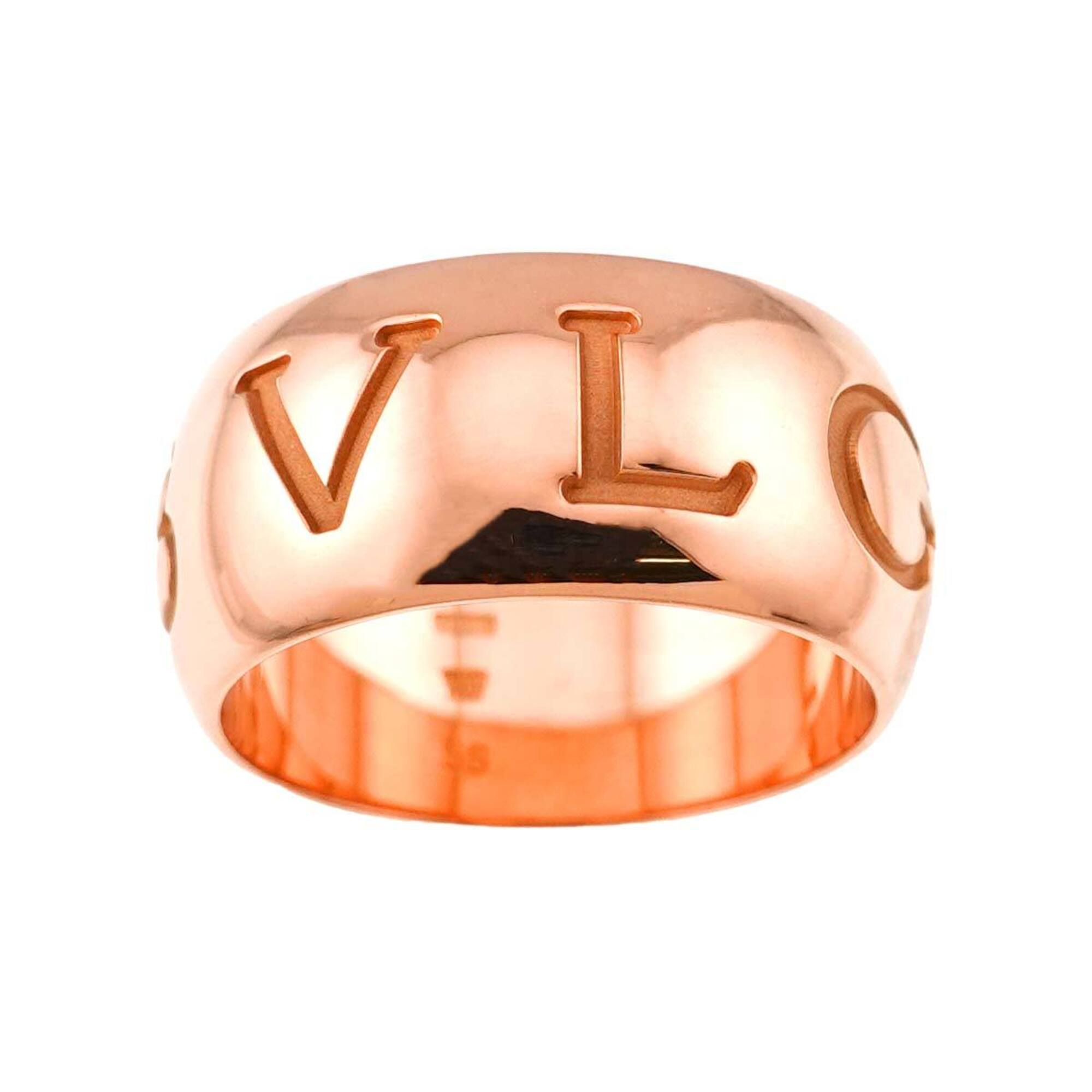Bvlgari Pink Gold (18K) Band Ring (Pre-Owned)