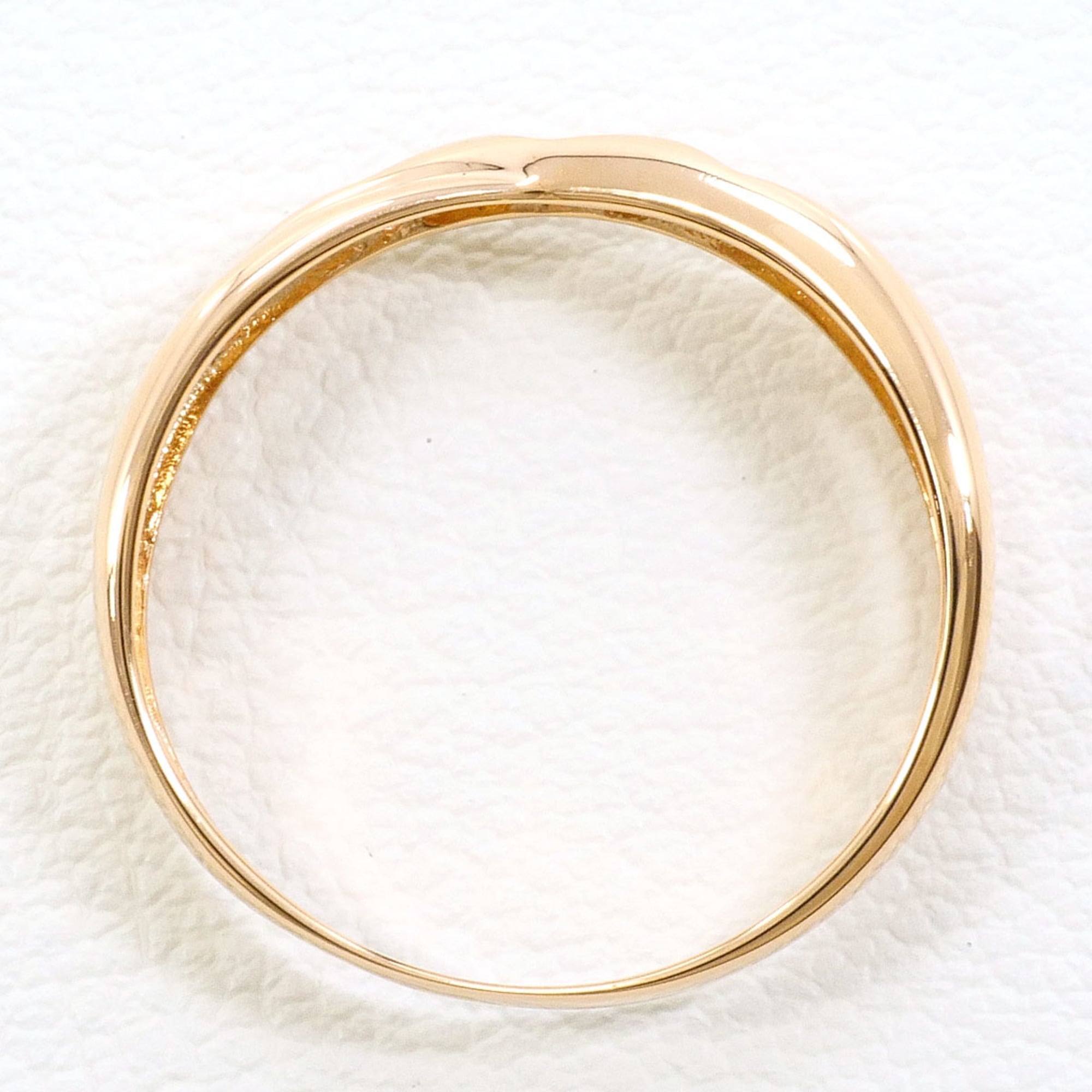 Unbranded Pink Gold Pink Pink Gold (18K) Band Ring (Pre-Owned)