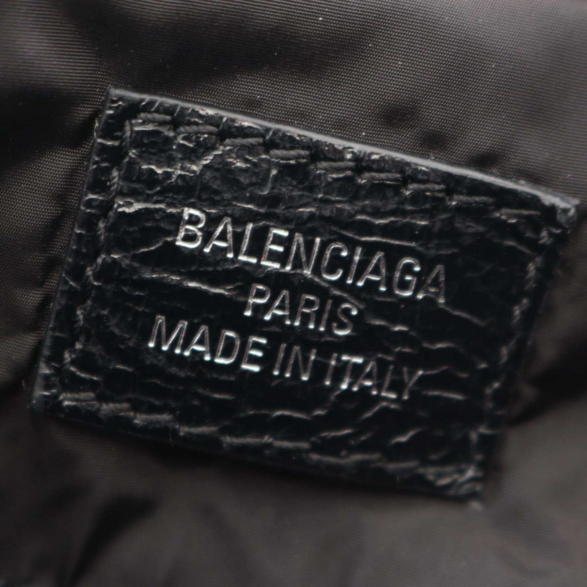 Balenciaga Gray Leather Handbag Shoulder Bag (Pre-Owned)