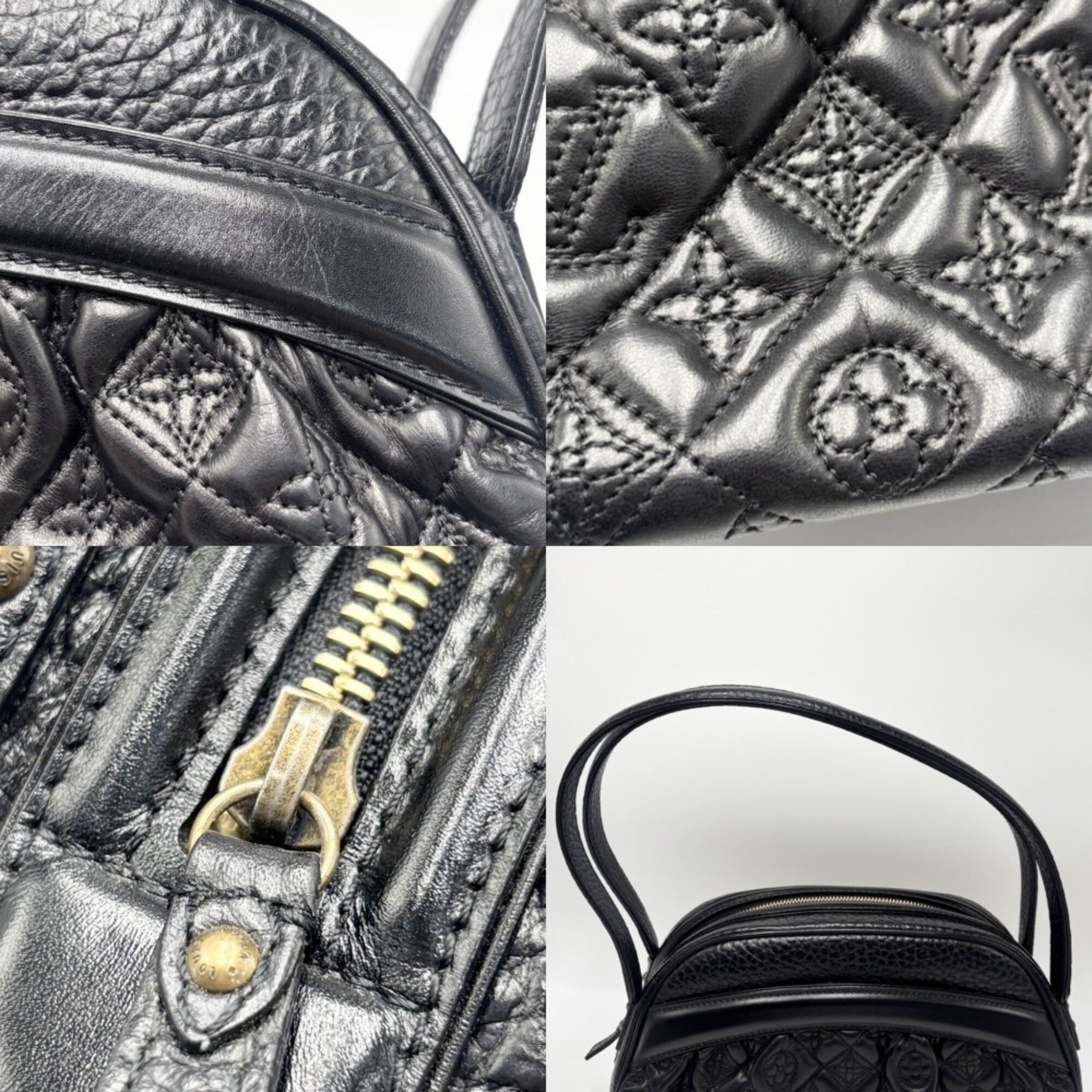 Louis Vuitton Black Monogram Handbag (Pre-Owned)