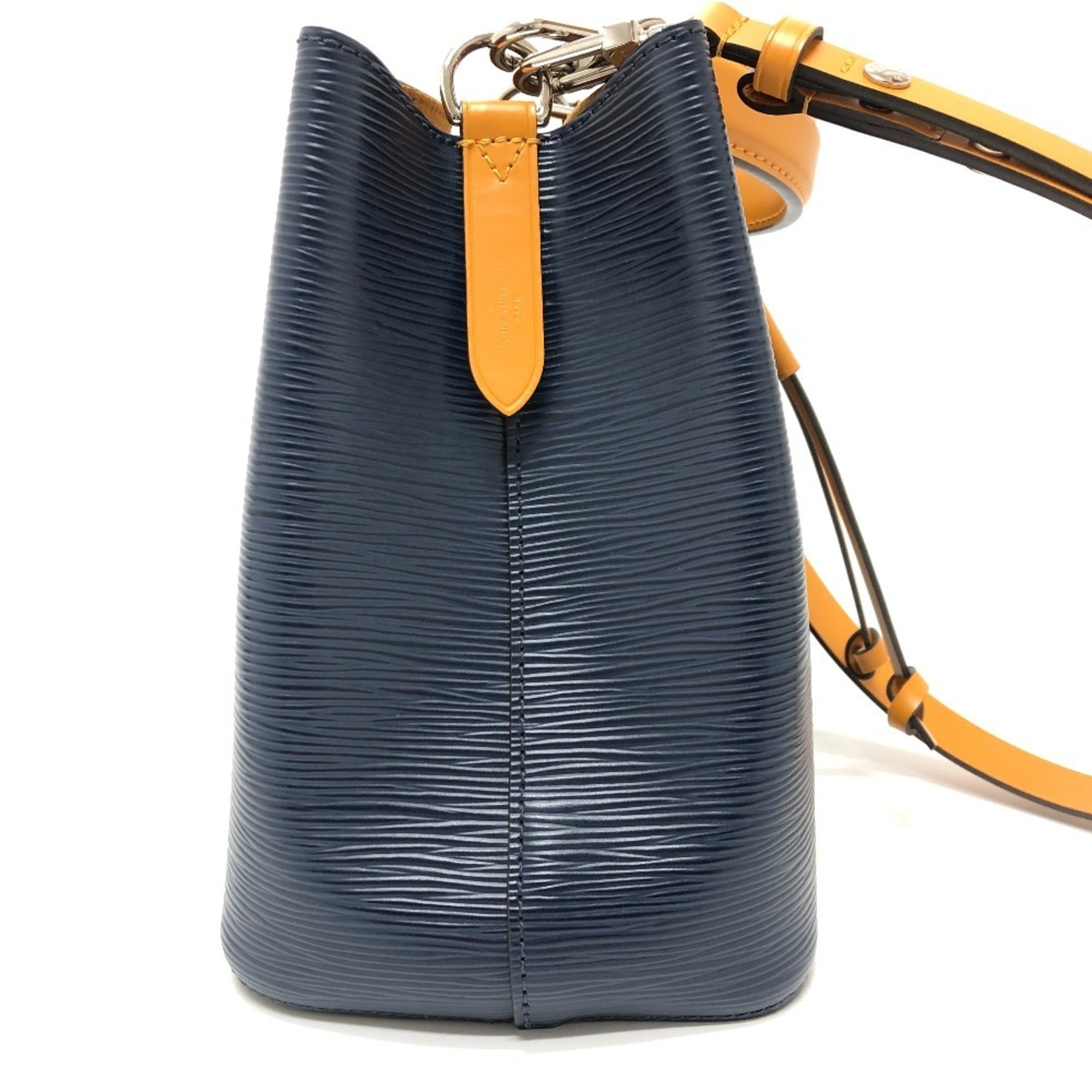 Louis Vuitton Epi Indigo Saffron Epi Leather Handbag Shoulder Bag (Pre-Owned)