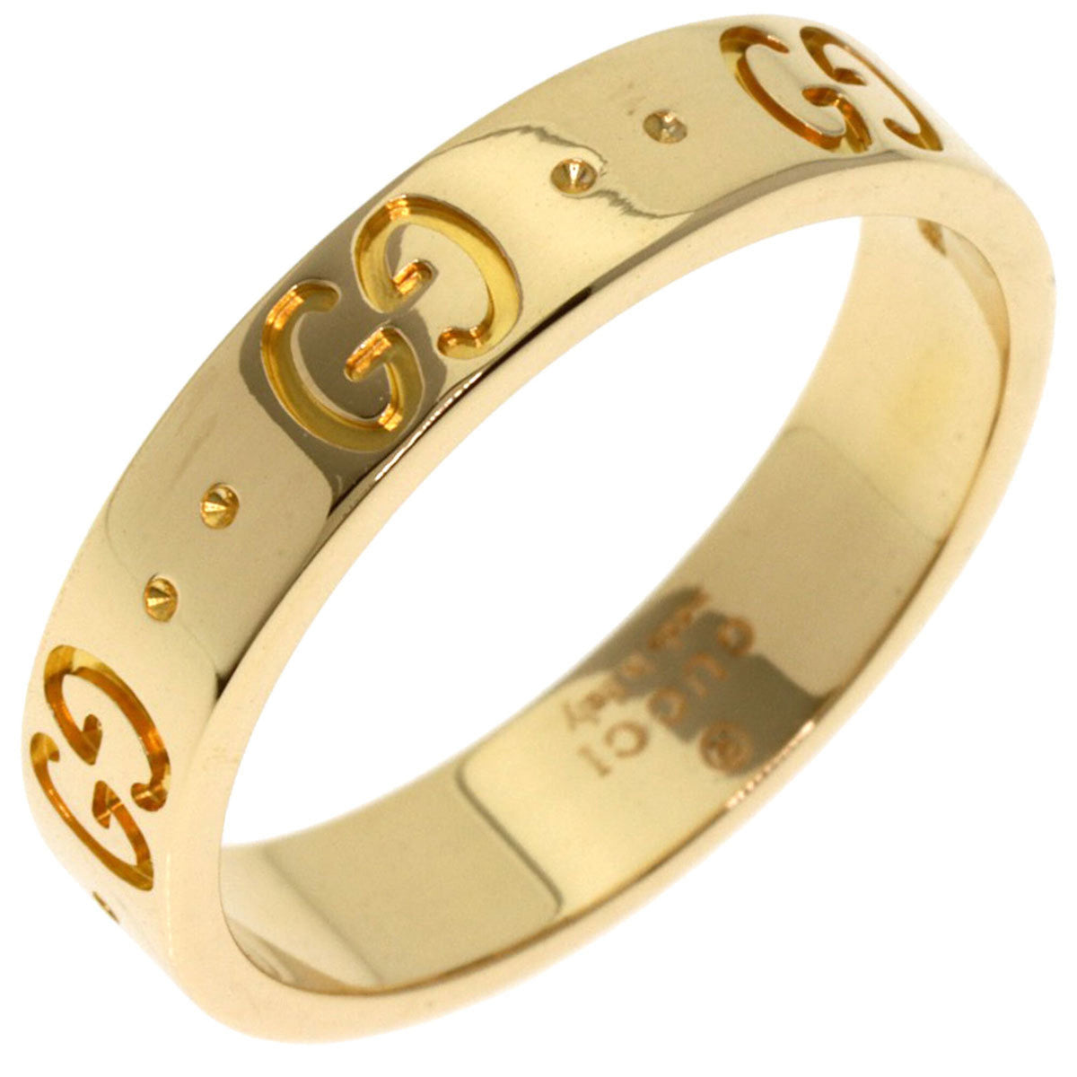 Gucci Yellow Gold (18K) Band Ring (Pre-Owned)