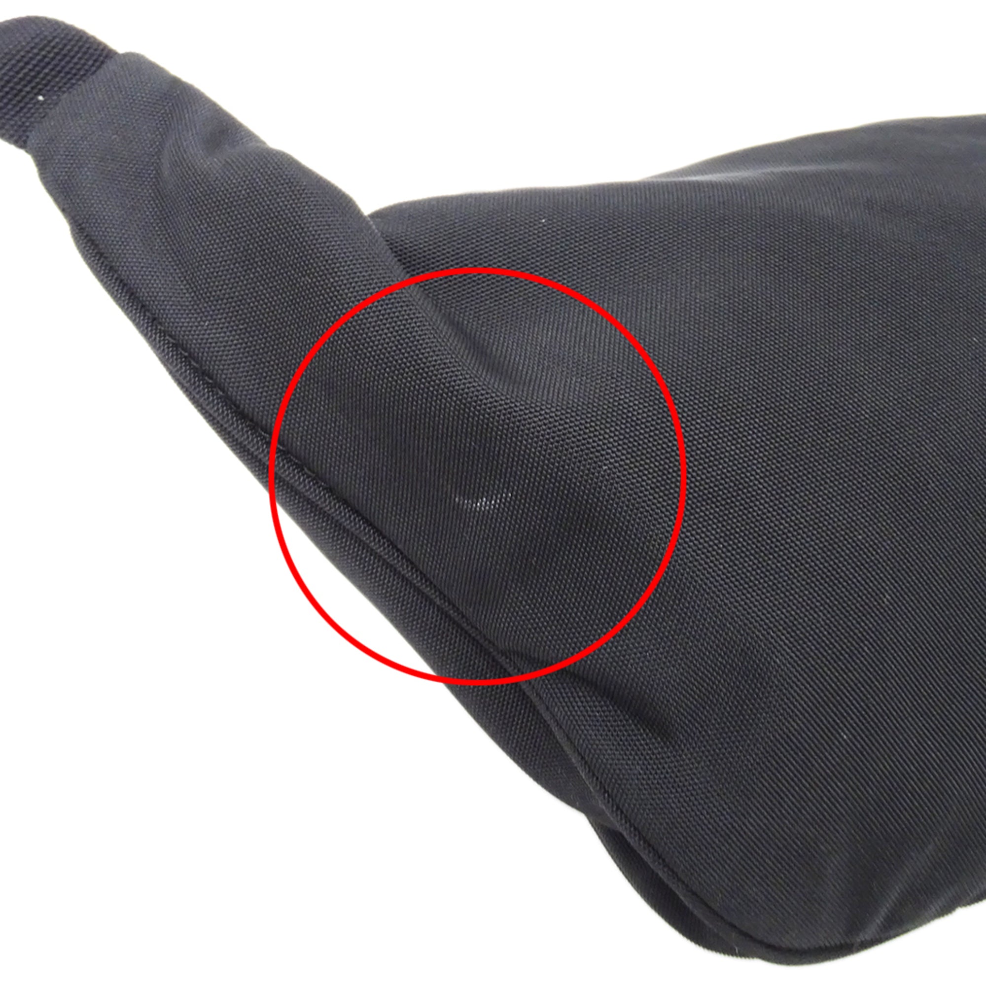 Balenciaga Black Nylon Handbag Sling Bag (Pre-Owned)