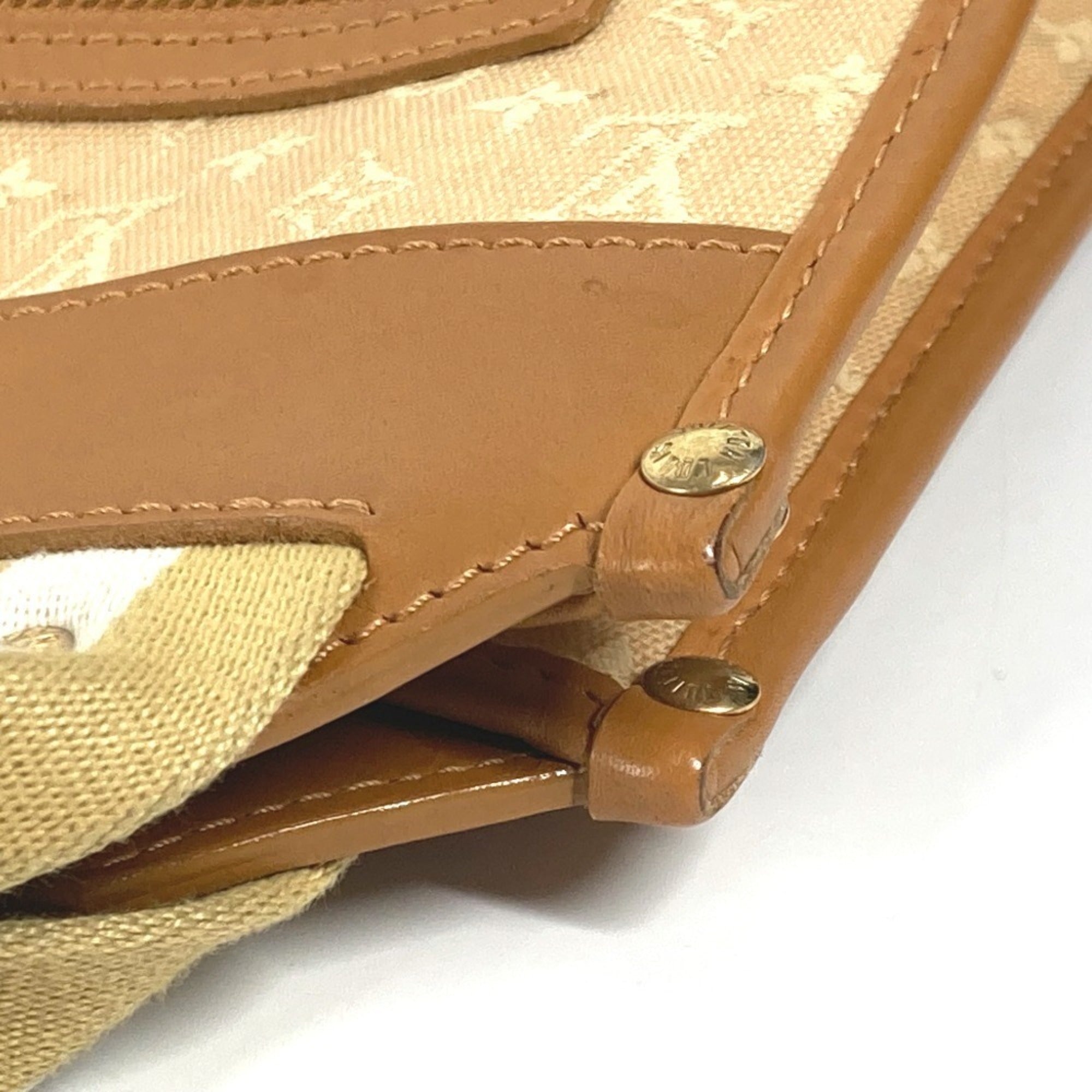 Louis Vuitton Beige Monogram Mini Handbag Shoulder Bag (Pre-Owned)