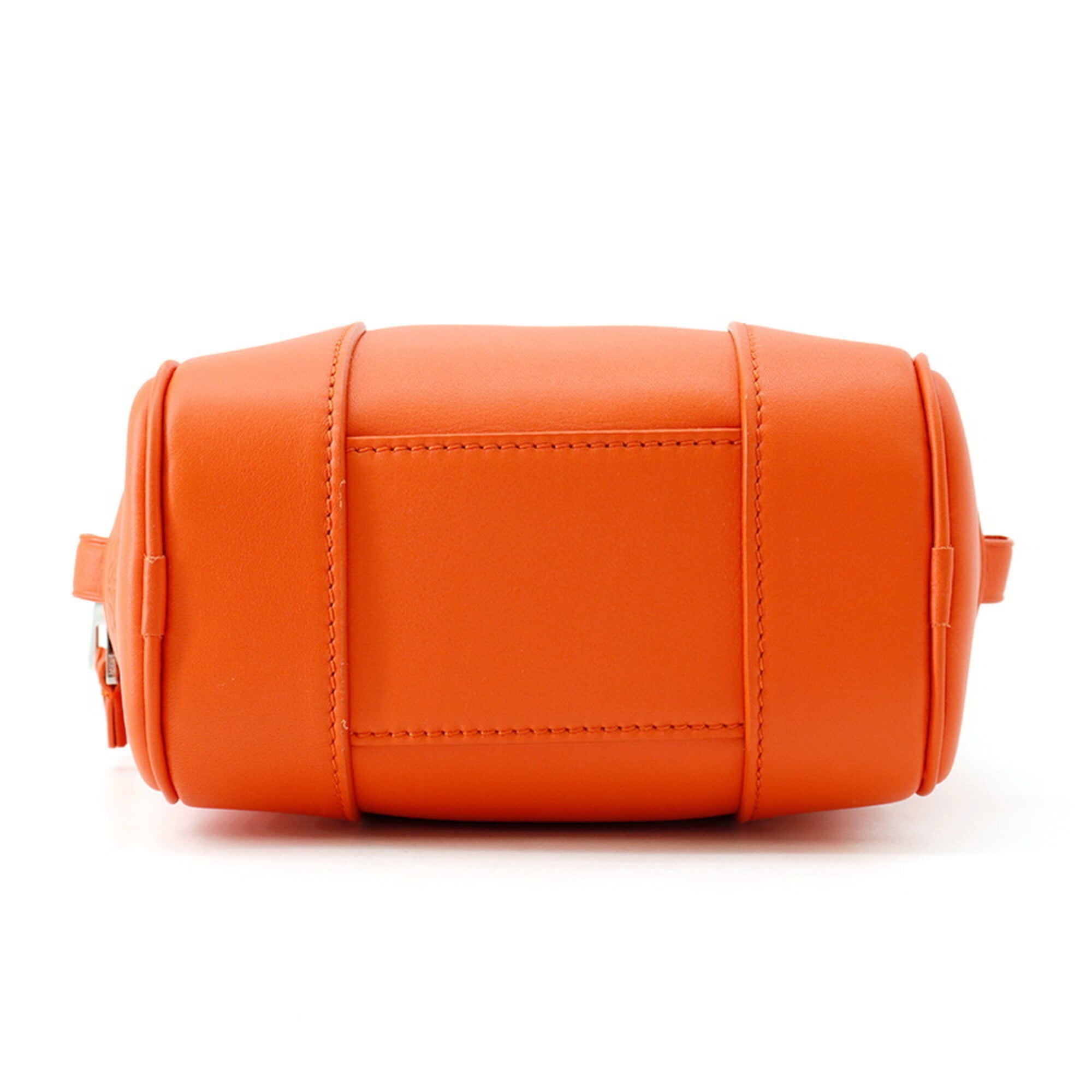 Loewe Amazona Orange Leather Handbag (Pre-Owned)