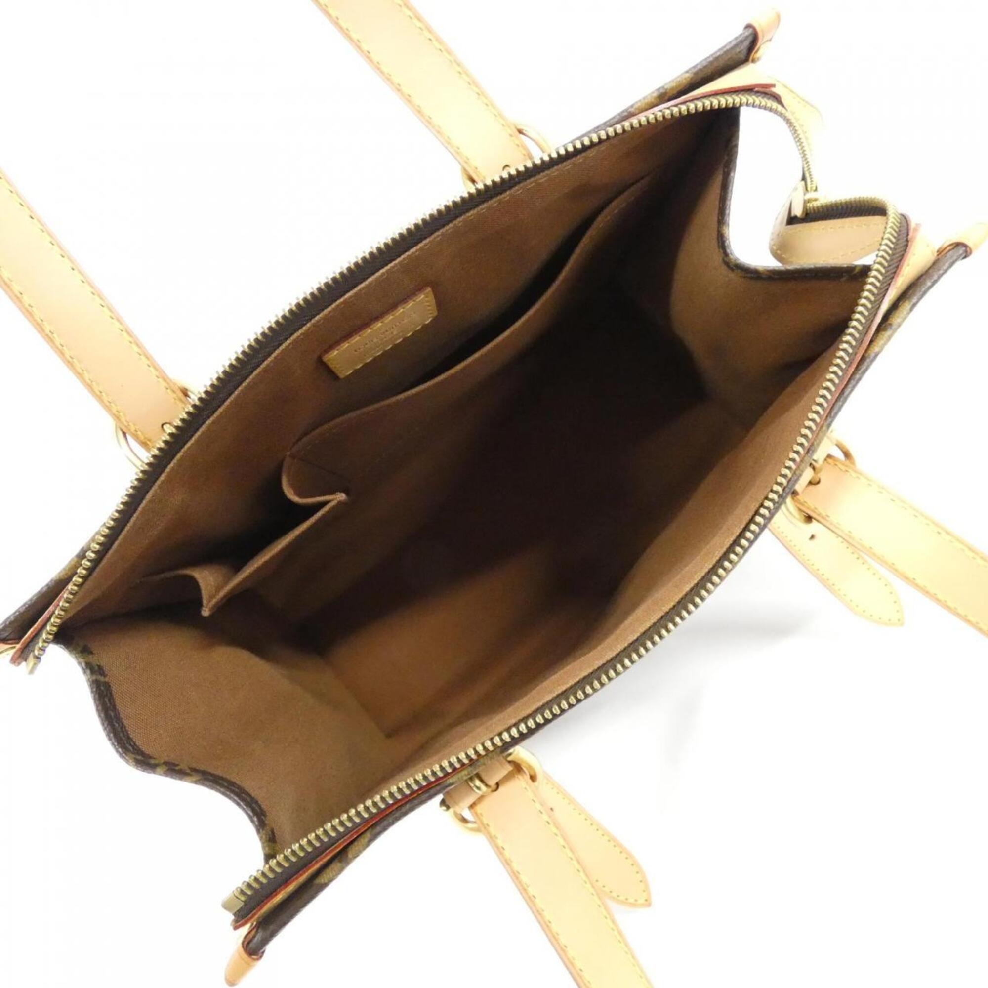 Louis Vuitton Marron Coated Canvas Shoulder Bag (Pre-Owned)