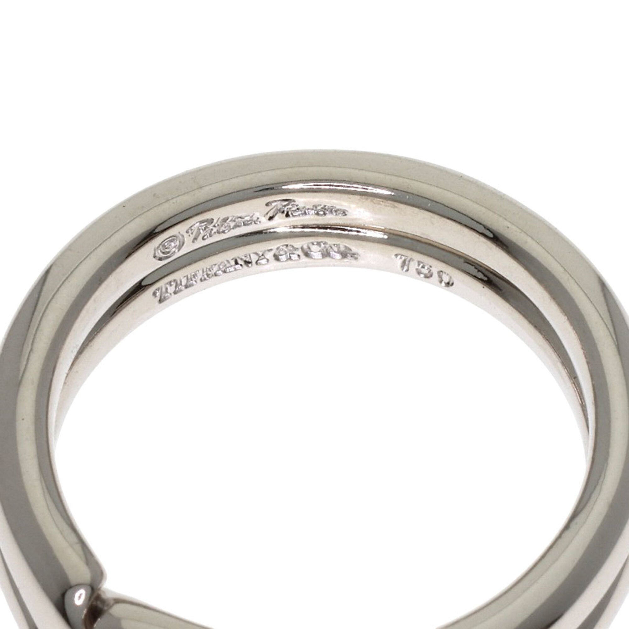 Tiffany White Gold (18K) Band Ring (Pre-Owned)