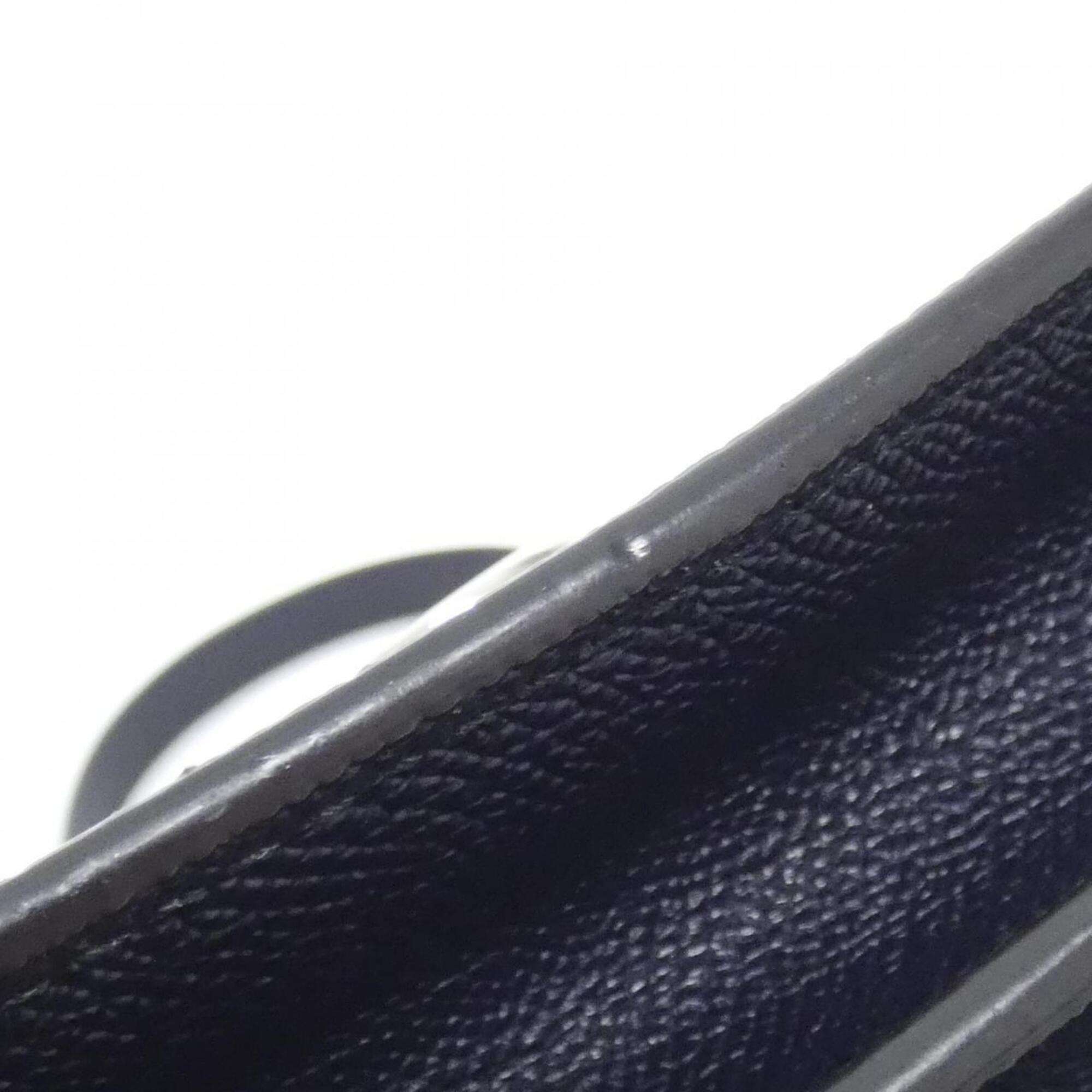 Louis Vuitton Monogram Blue Leather Shoulder Bag (Pre-Owned)