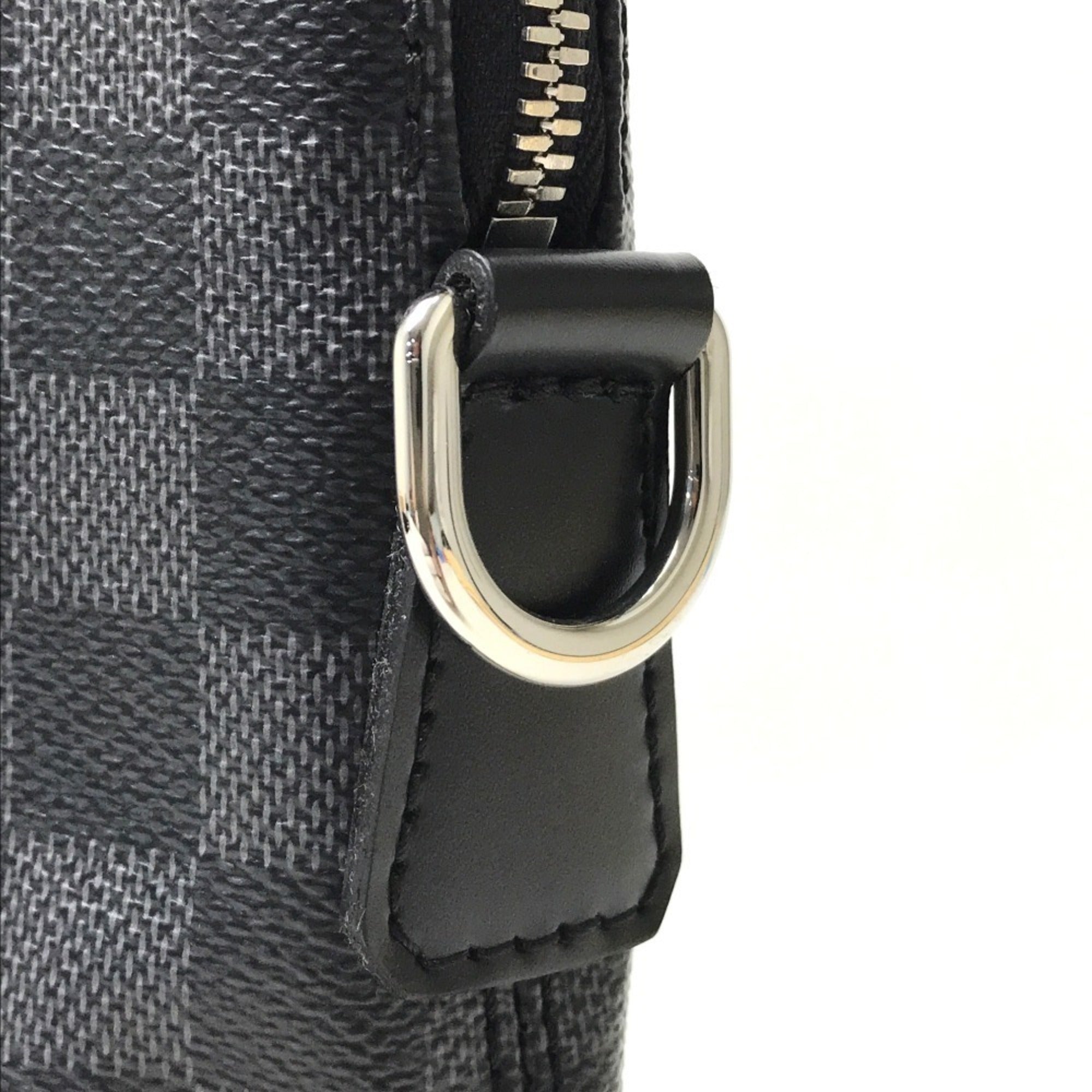 Louis Vuitton Damier Graphite Black Damier Graphite Briefcase (Pre-Owned)