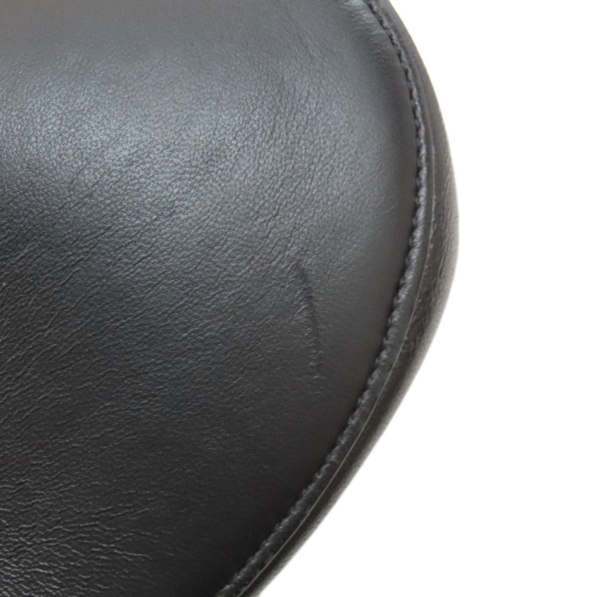 Bottega Veneta Black Leather Handbag (Pre-Owned)