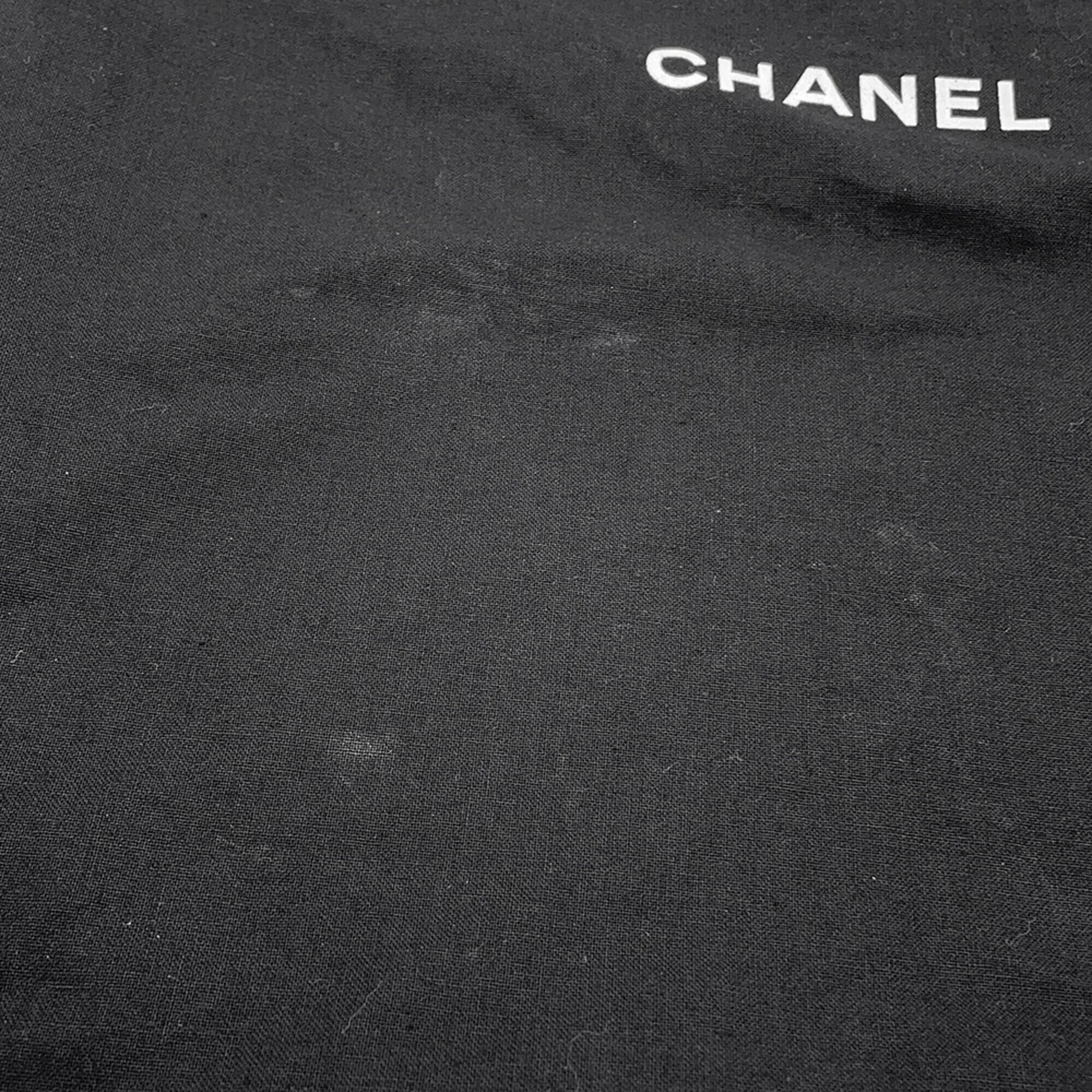 Chanel Navy Leather Handbag Shoulder Bag (Pre-Owned)