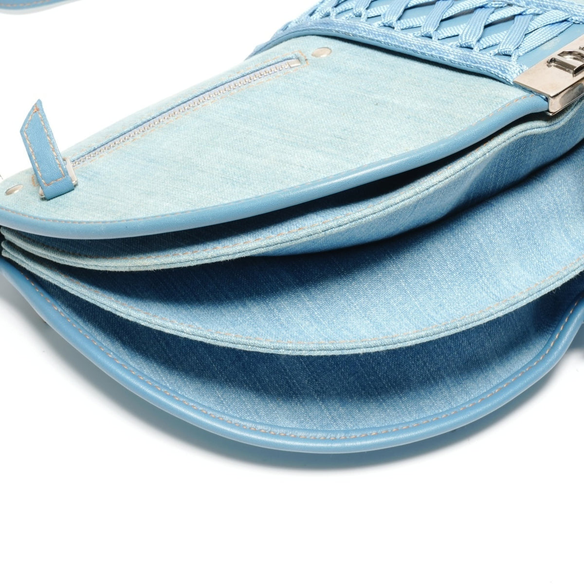 Christian Dior Blue Shoulder Bag (Pre-Owned)