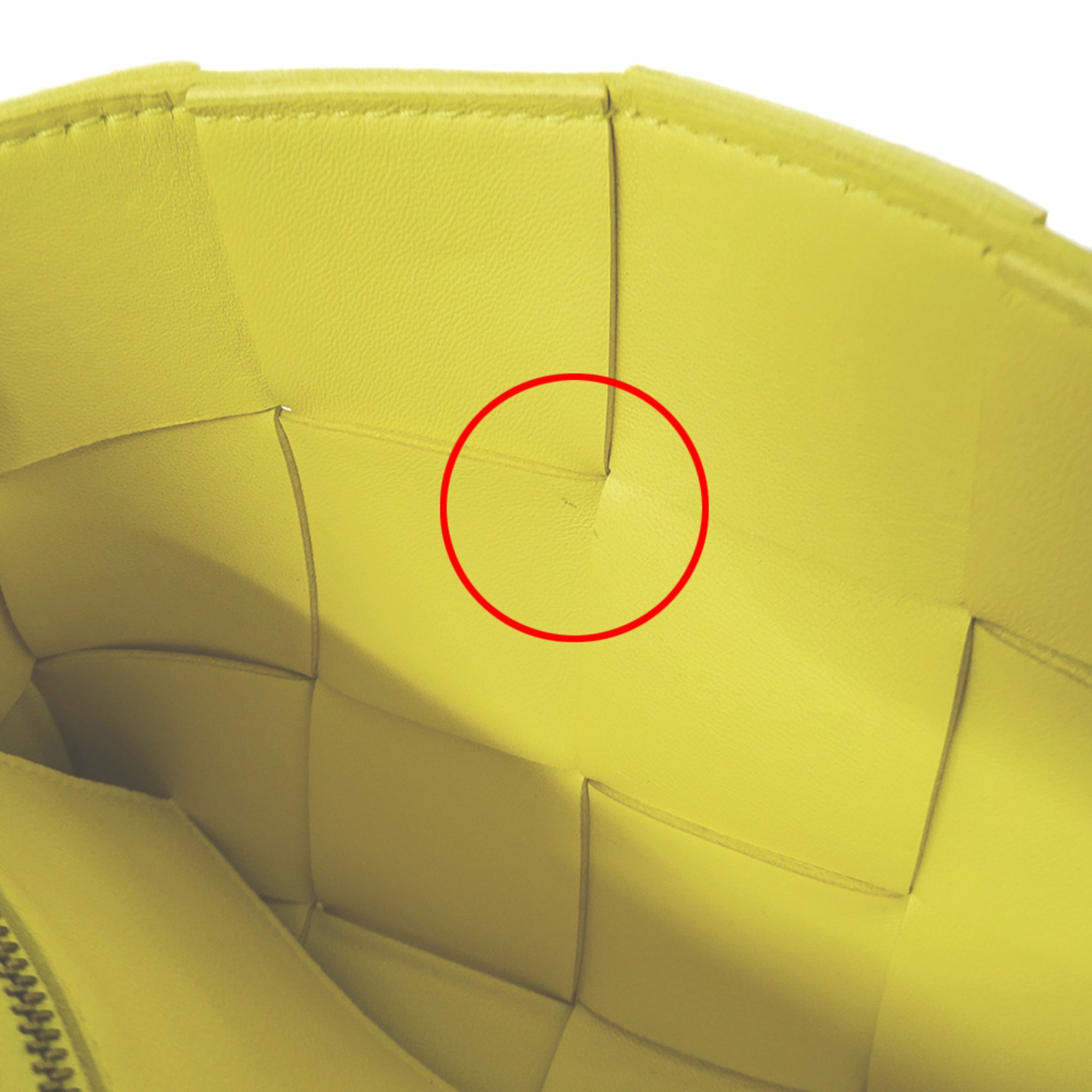 Bottega Veneta Yellow Leather Shoulder Bag (Pre-Owned)