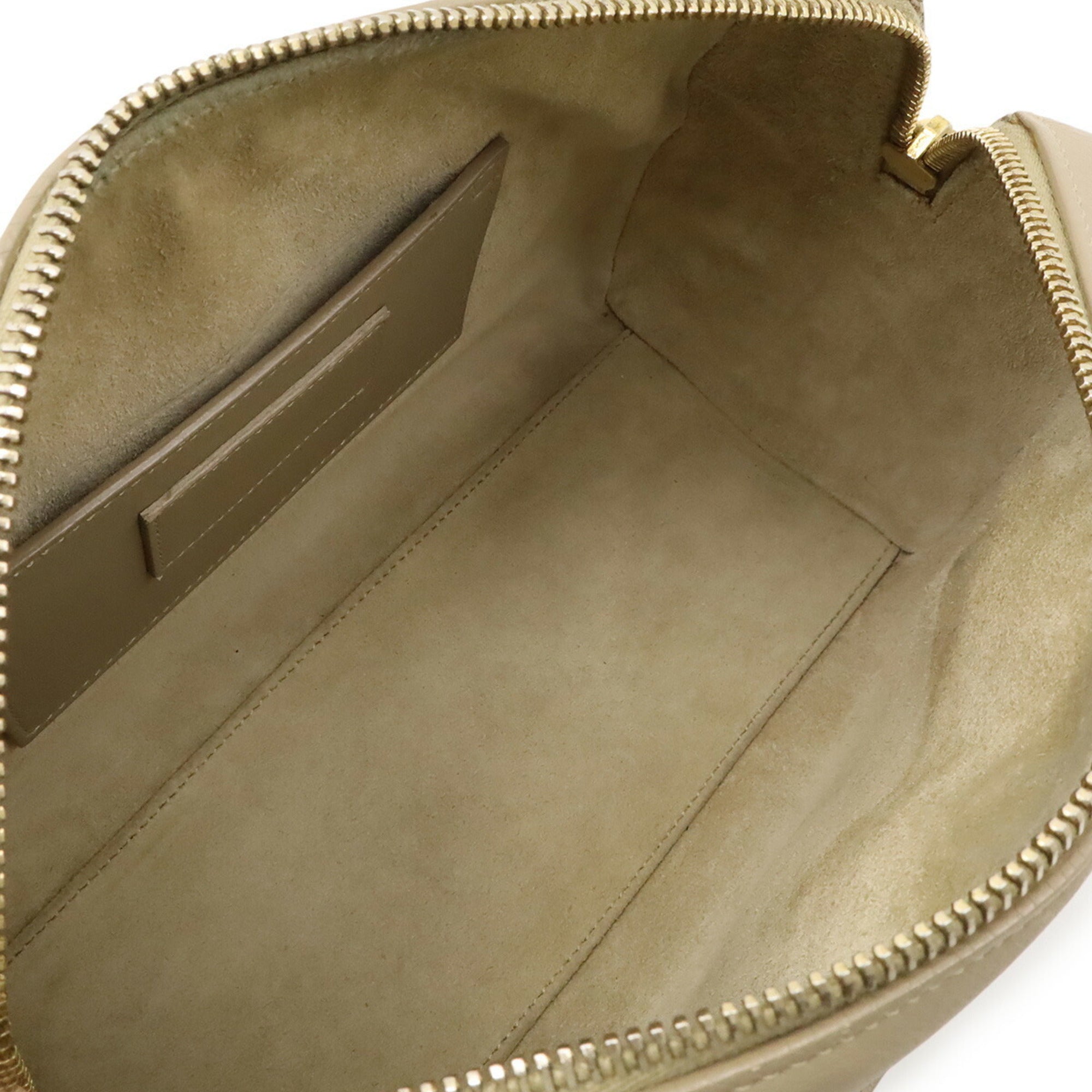 Yves Saint Laurent Beige Sand Leather Handbag Shoulder Bag (Pre-Owned)
