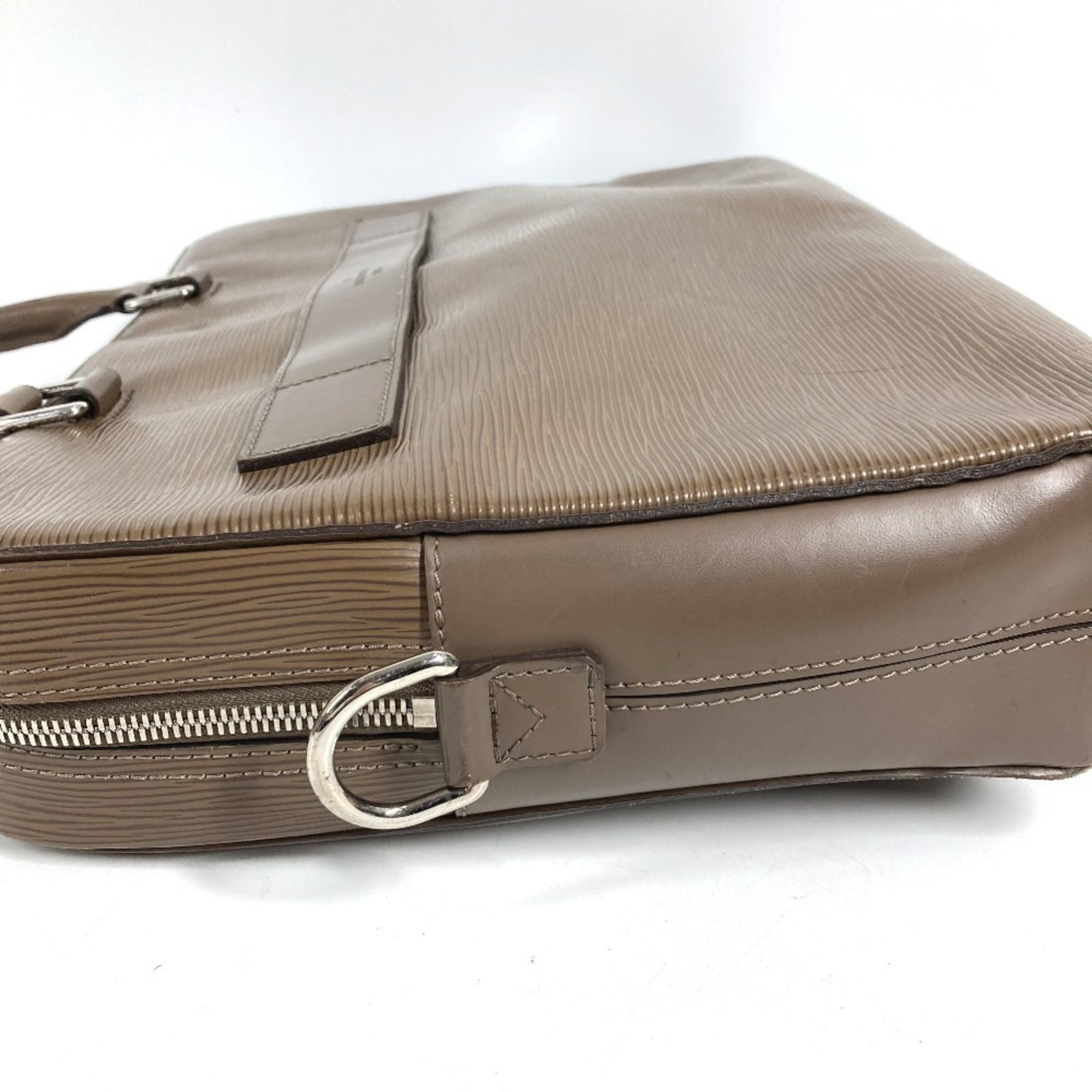Louis Vuitton Epi Beige Brown Epi Leather Briefcase (Pre-Owned)