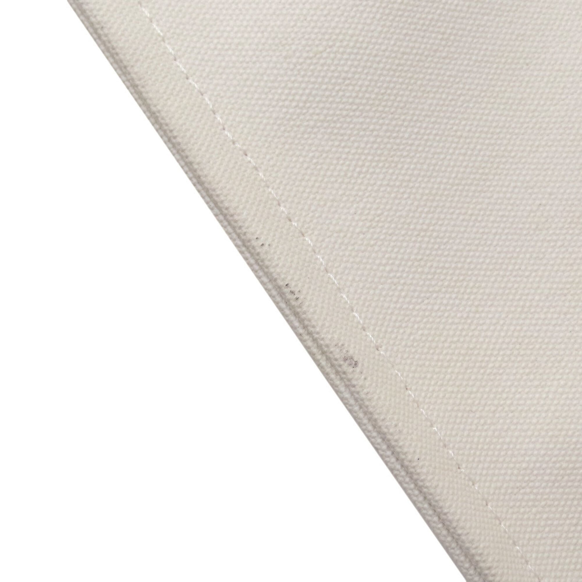 Chanel White Canvas Tote Bag (Pre-Owned)