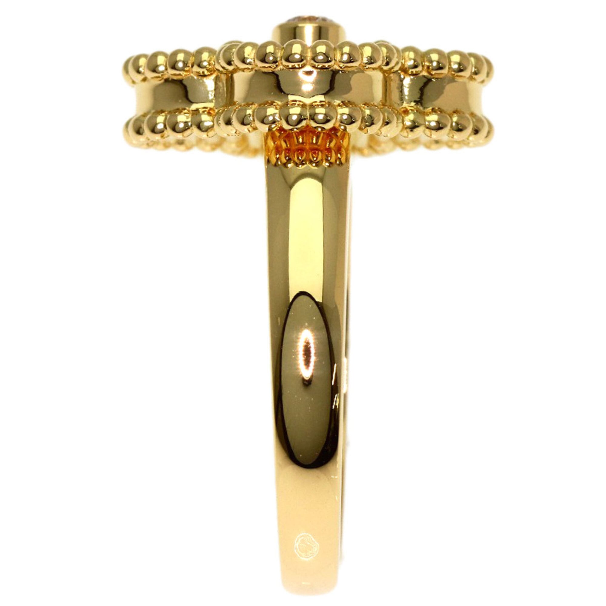 Van Cleef & Arpels Yellow Gold (18K) Band Ring (Pre-Owned)