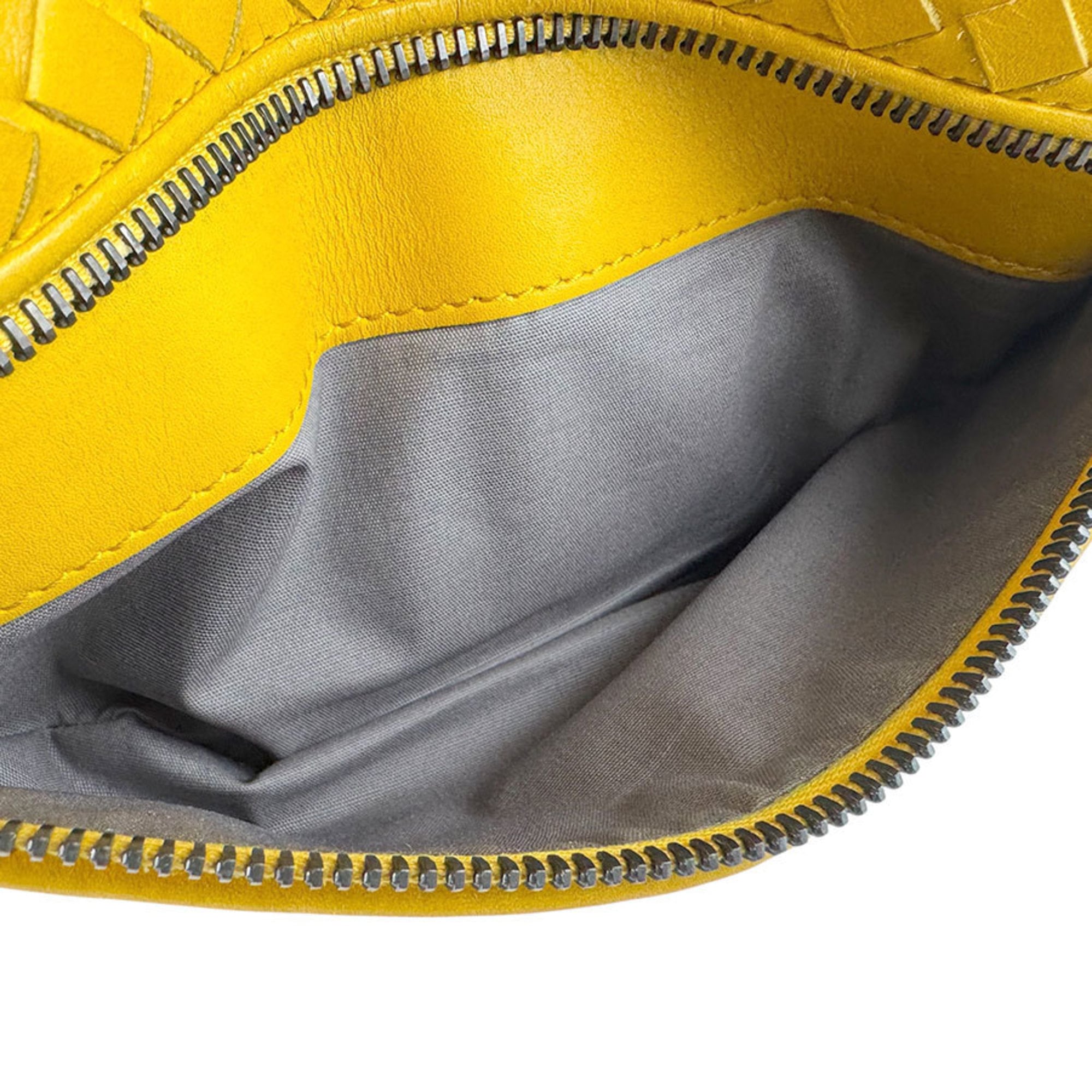 Bottega Veneta Yellow Leather Fanny Pack (Pre-Owned)