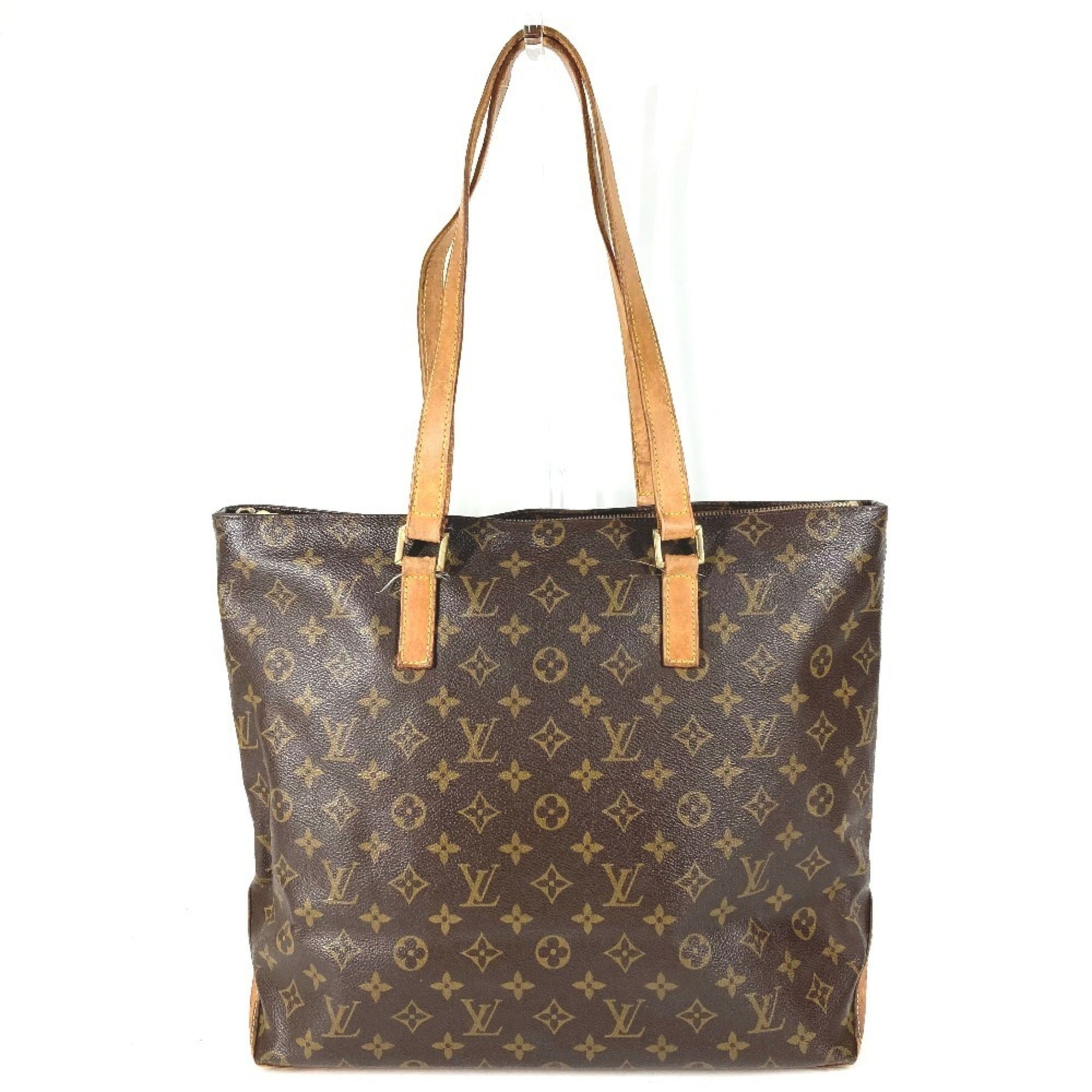 Louis Vuitton Brown Monogram Monogram Canvas Shoulder Bag Tote Bag (Pre-Owned)