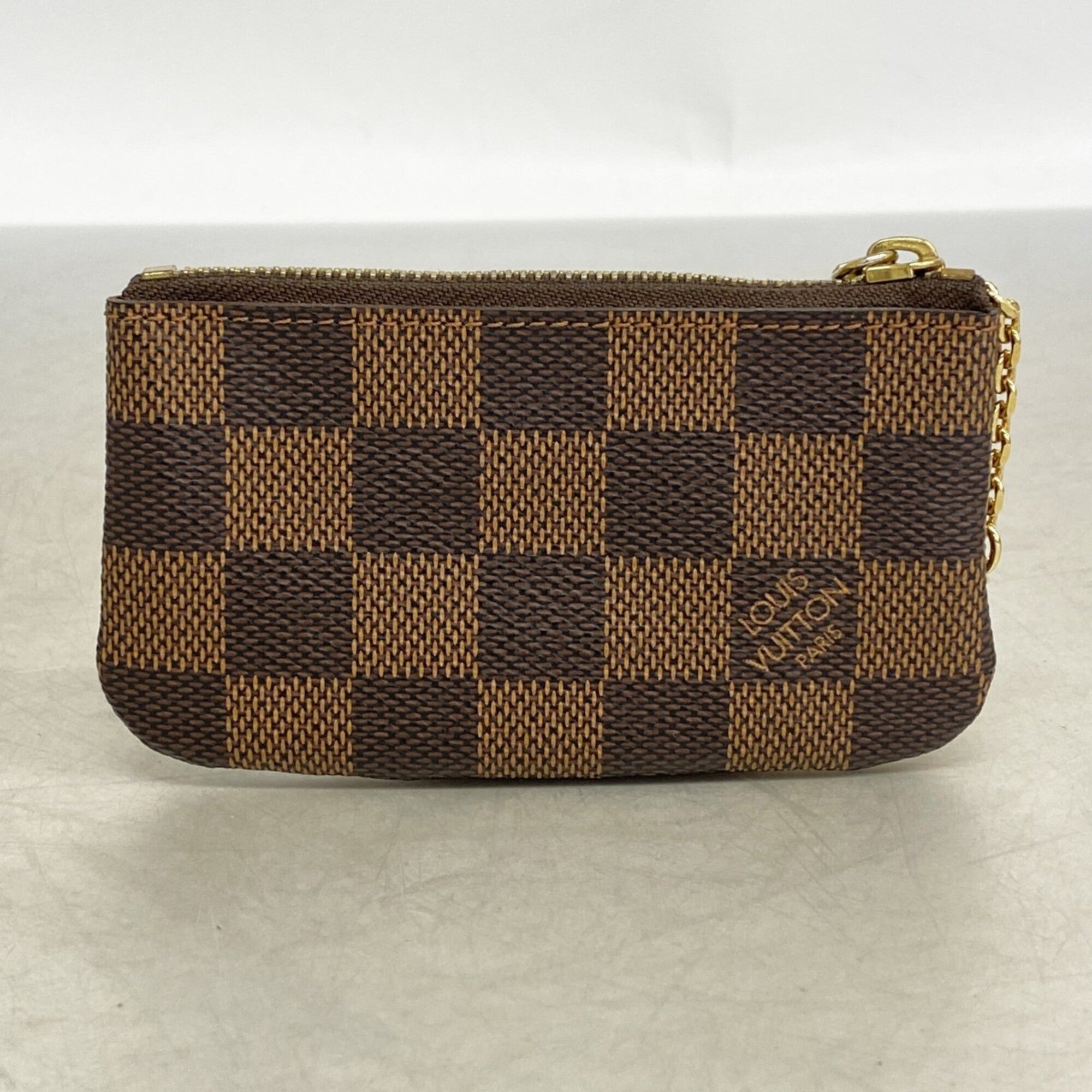 Louis Vuitton Ebene Coin Purse/Coin Case (Pre-Owned)