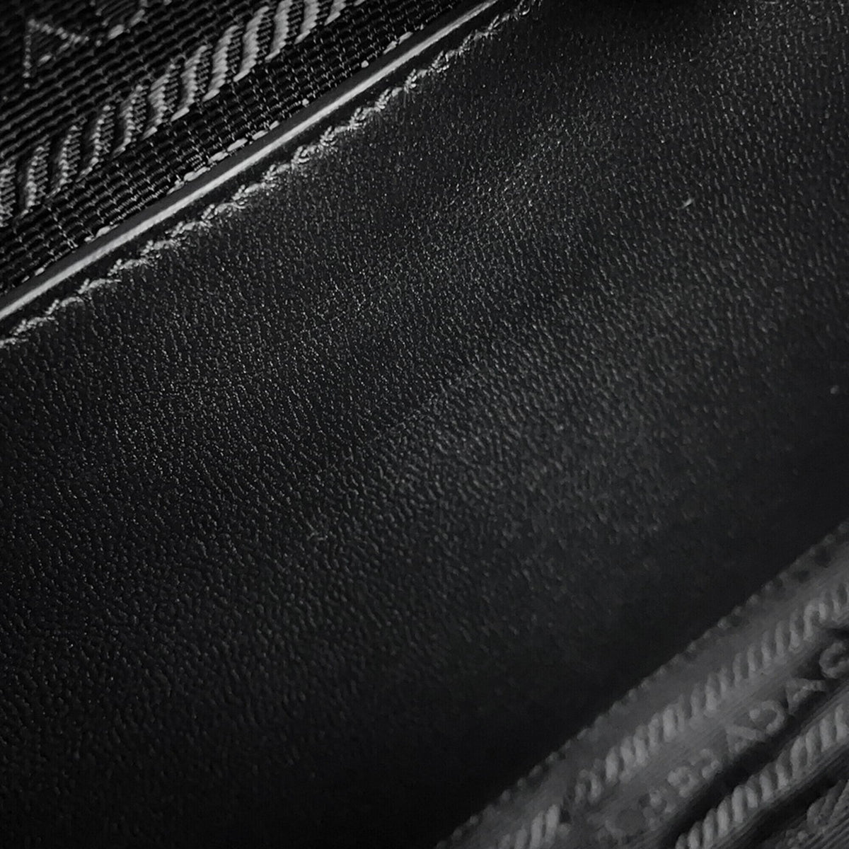 Prada Black Nylon Handbag Shoulder Bag (Pre-Owned)
