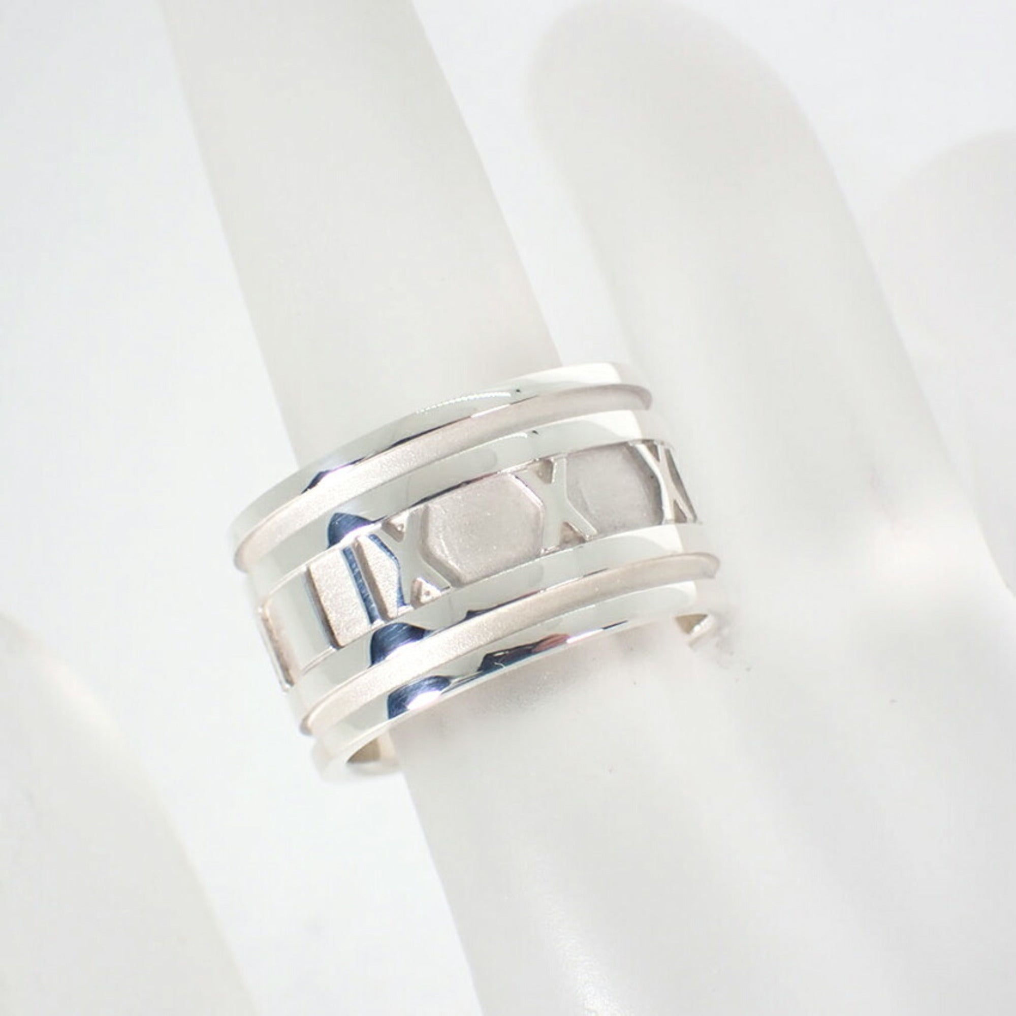 Tiffany Sterling Silver 925 Band Ring (Pre-Owned)