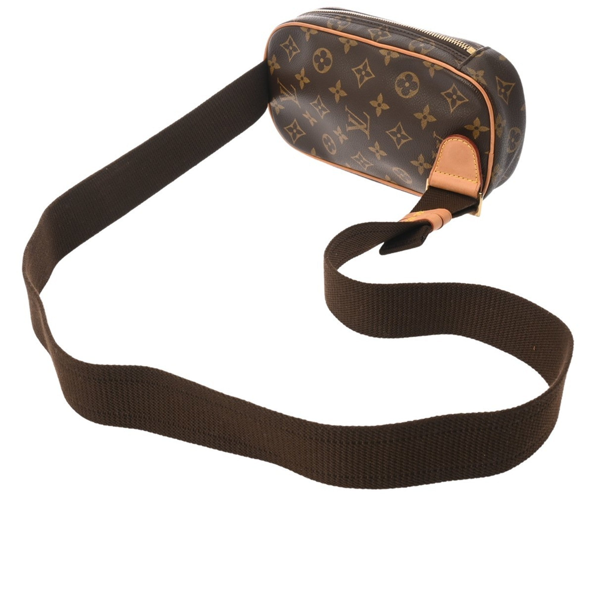 Louis Vuitton Brown Monogram Sling Bag (Pre-Owned)