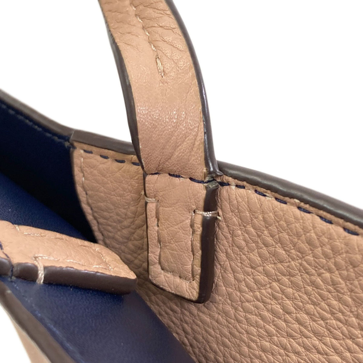 Tory Burch Beige Leather Tote Bag (Pre-Owned)