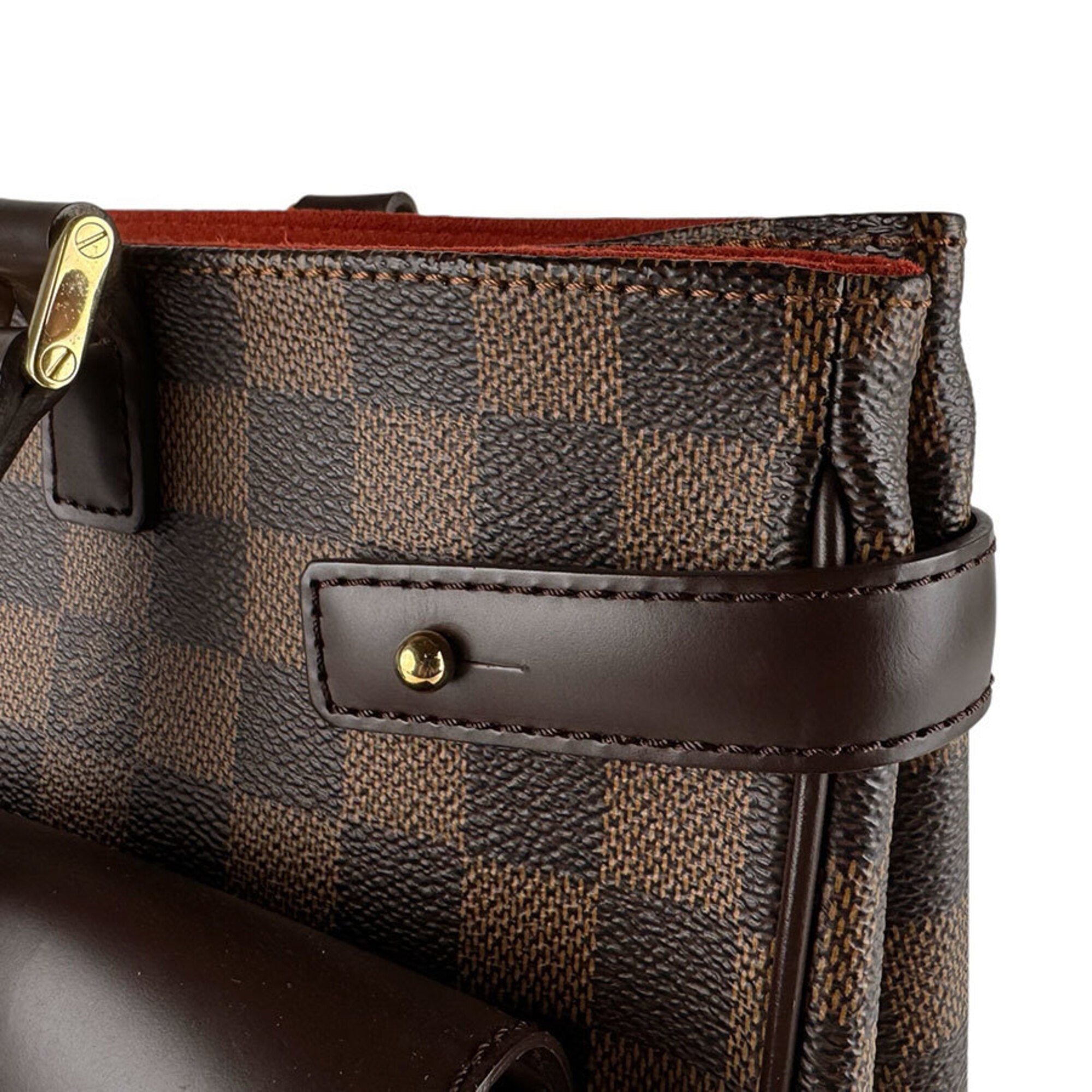 Louis Vuitton Damier Canvas Ebene Damier Canvas Handbag (Pre-Owned)