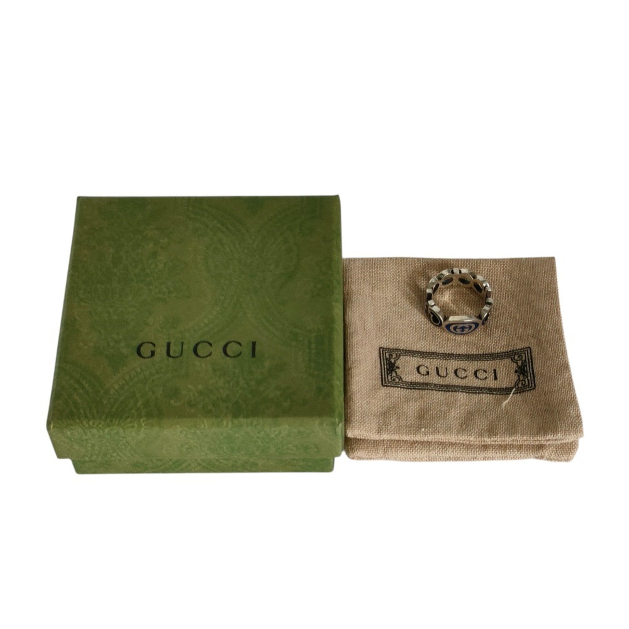 Gucci Silver 925 Band Ring (Pre-Owned)