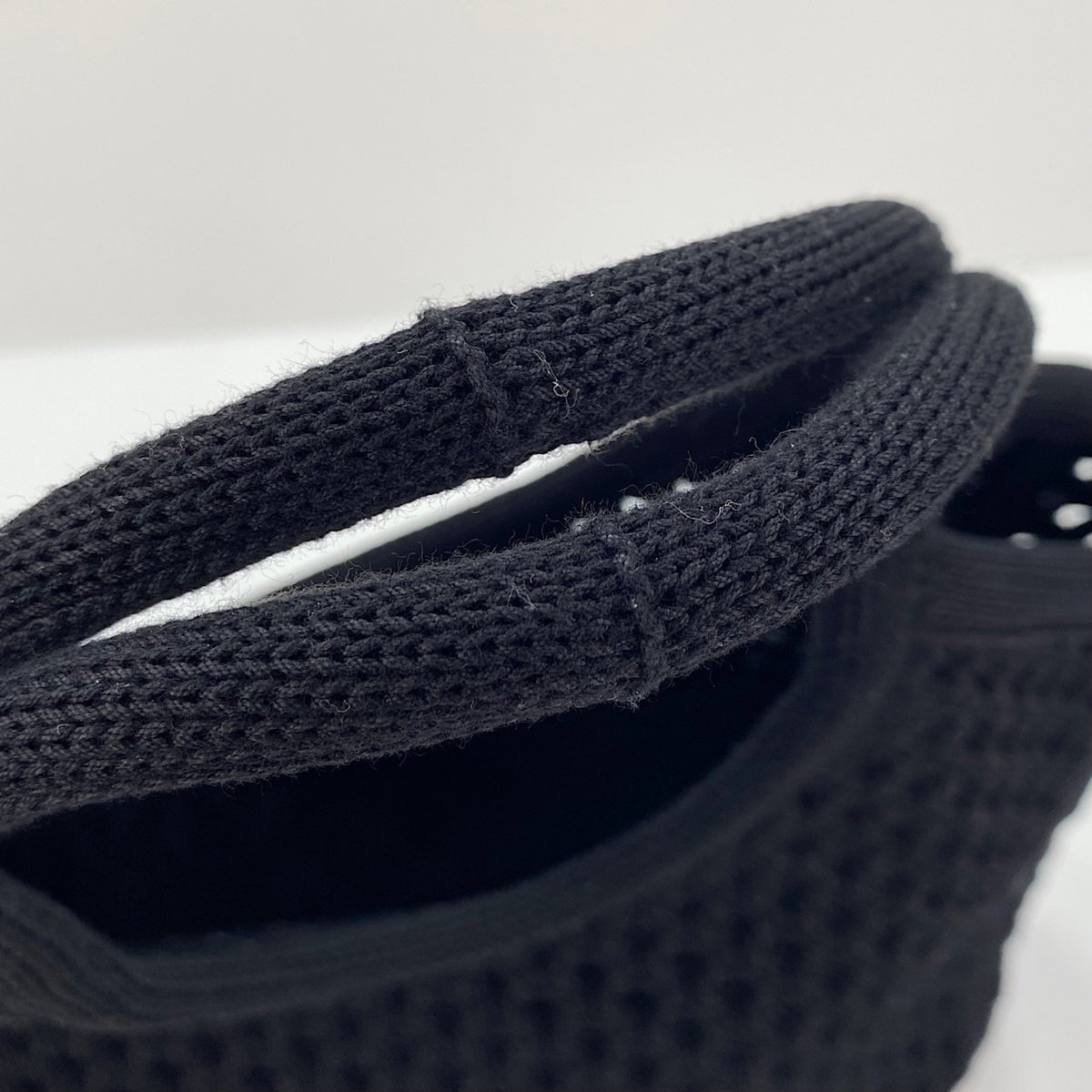 Miu Miu Black Mesh Handbag (Pre-Owned)