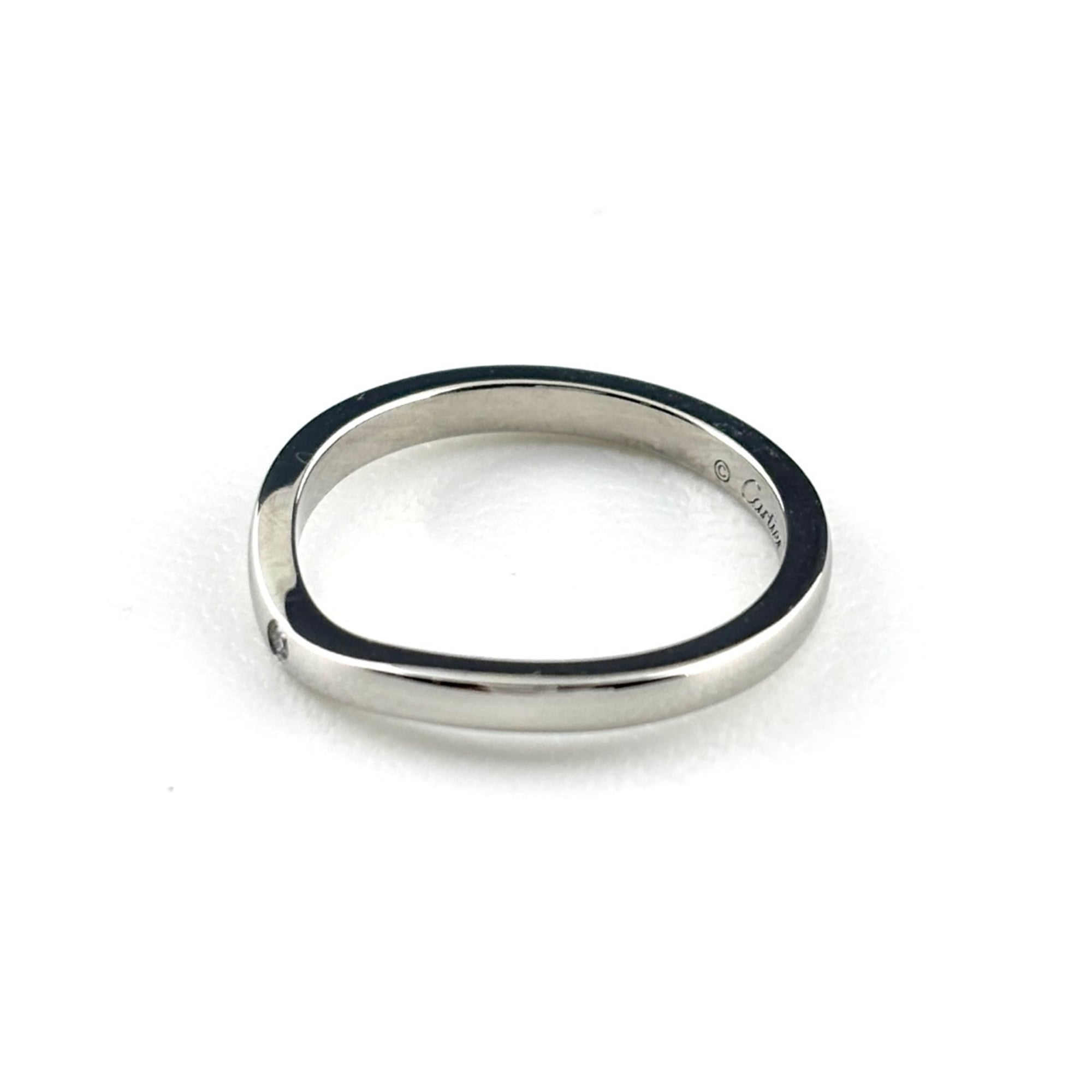 Cartier Platinum 950 Band Ring (Pre-Owned)