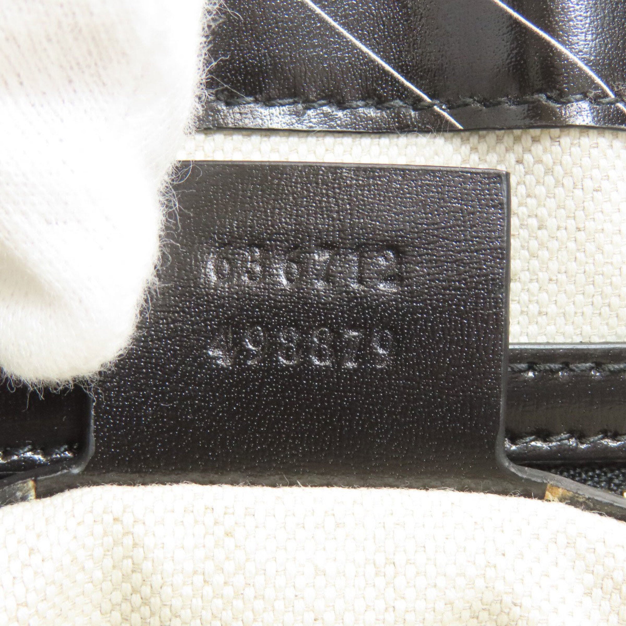 Gucci Black Leather Shoulder Bag (Pre-Owned)