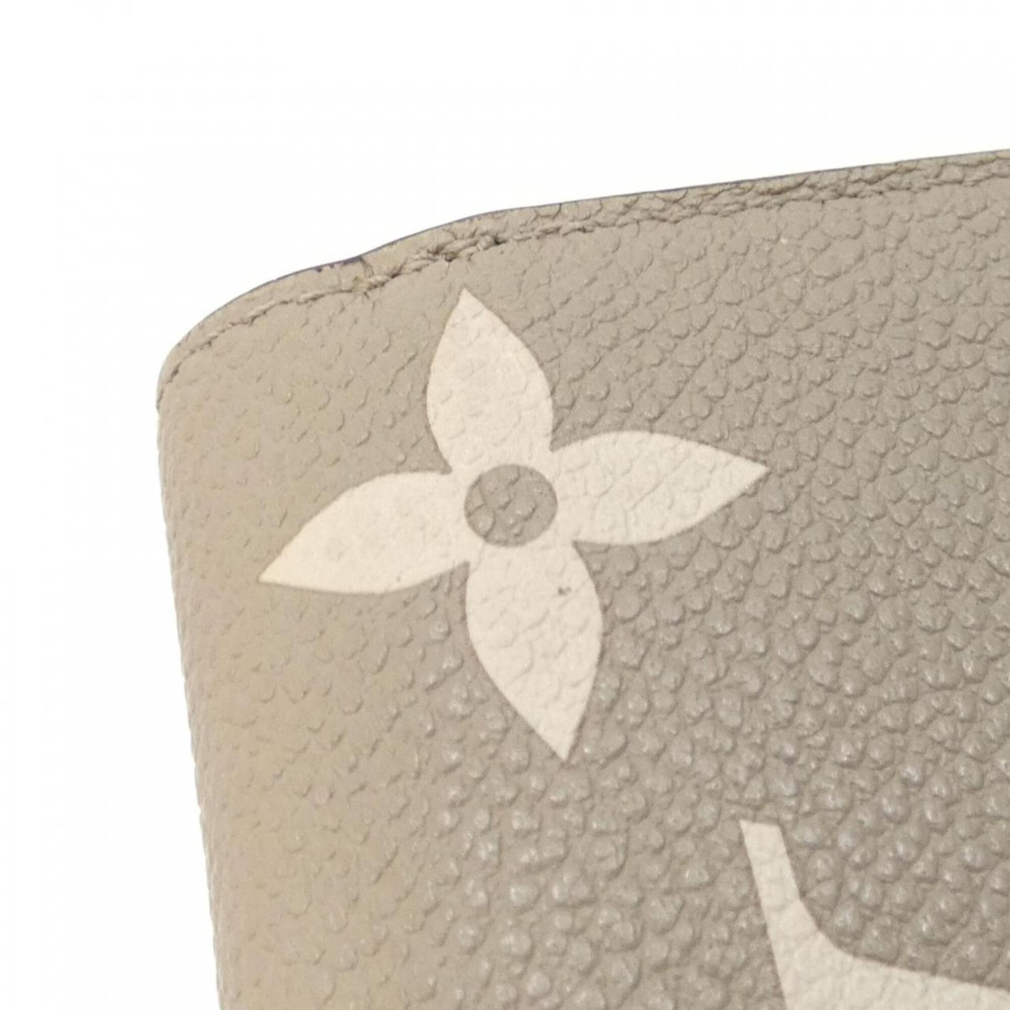 Louis Vuitton Beige Tourterelle Leather Wallet (Bi-Fold) (Pre-Owned)