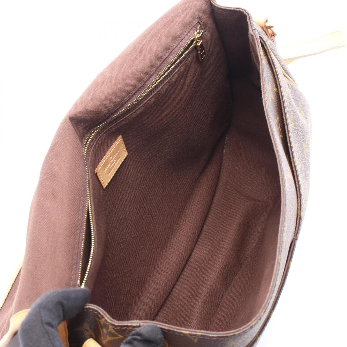 Louis Vuitton Brown Monogram Monogram Leather Handbag Shoulder Bag (Pre-Owned)