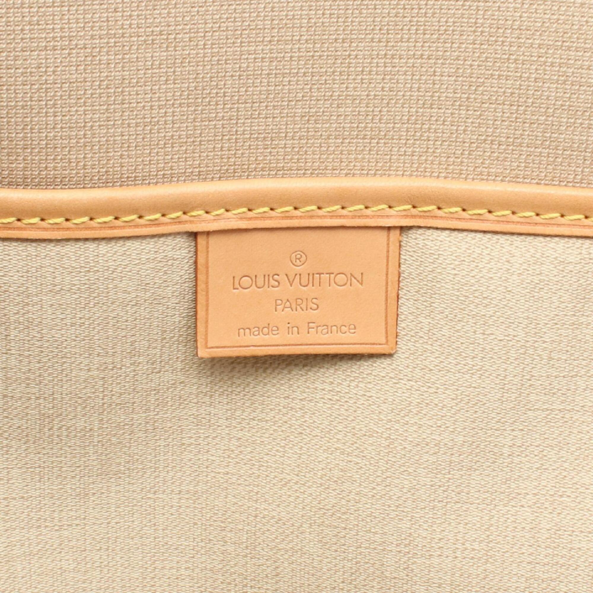 Louis Vuitton Brown Coated Canvas Pvc Leather Monogram Handbag (Pre-Owned)