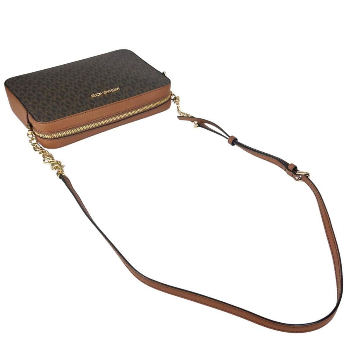 Michael Kors Brown Leather Shoulder Bag (Pre-Owned)