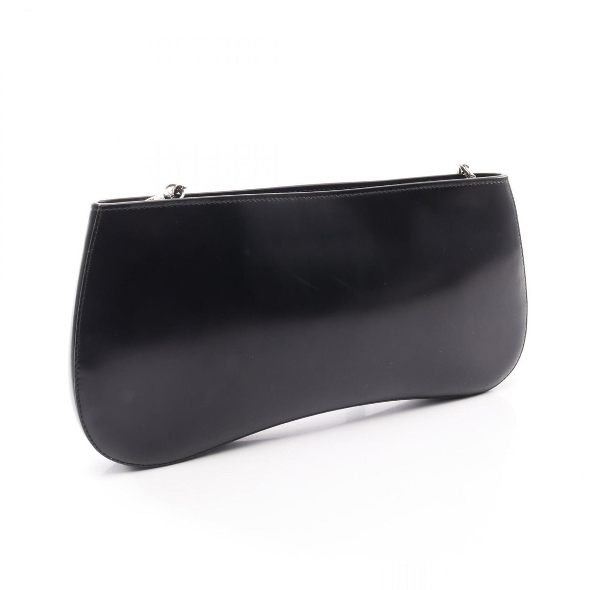 Prada Black Leather Handbag Shoulder Bag (Pre-Owned)