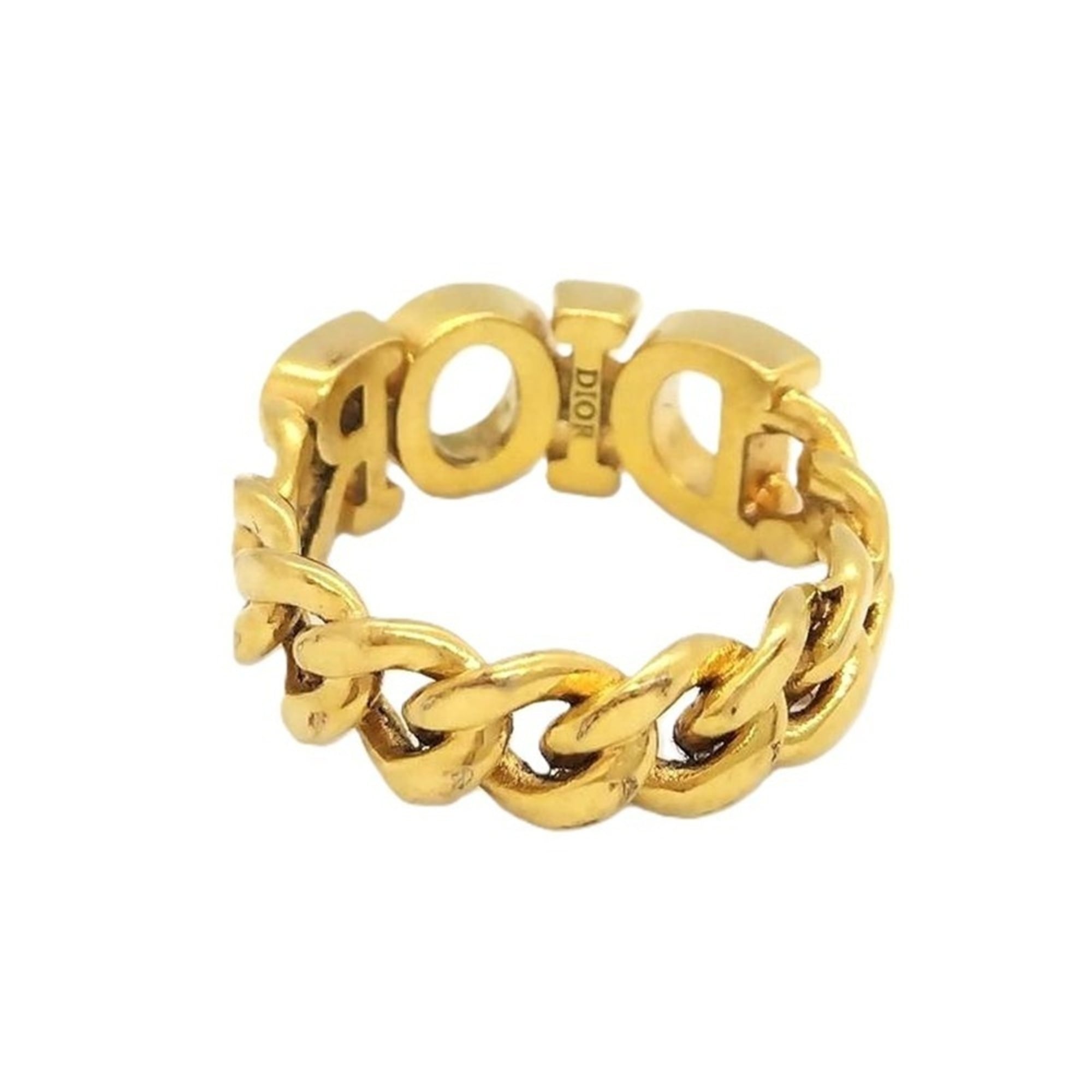 Christian Dior Metal Band Ring (Pre-Owned)