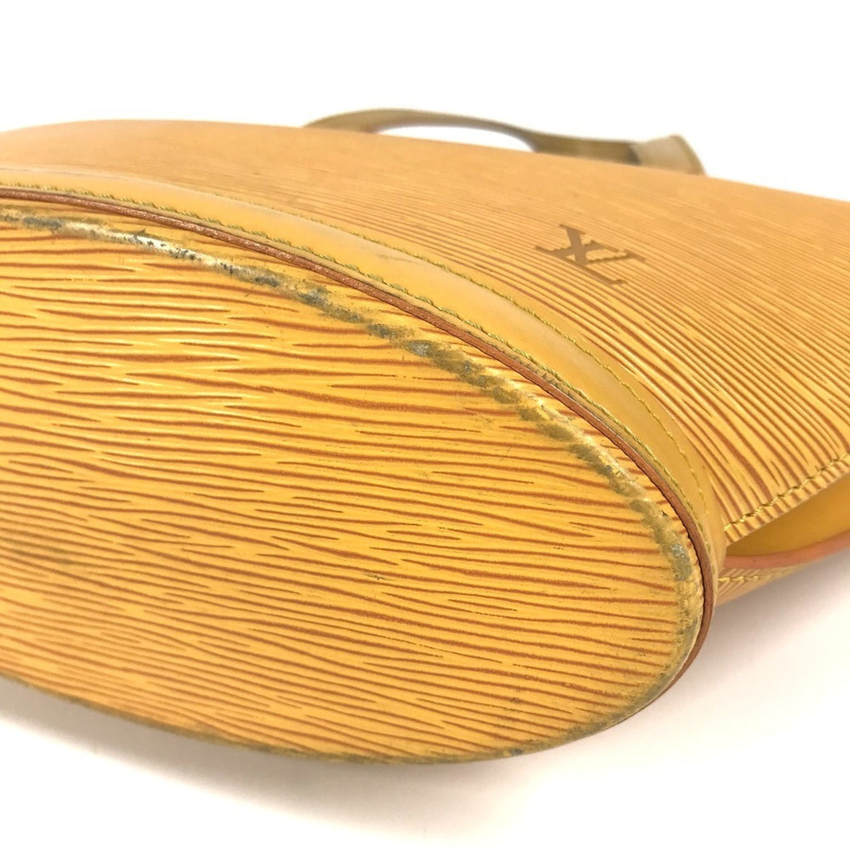 Louis Vuitton Yellow Epi Leather Handbag Tote Bag (Pre-Owned)