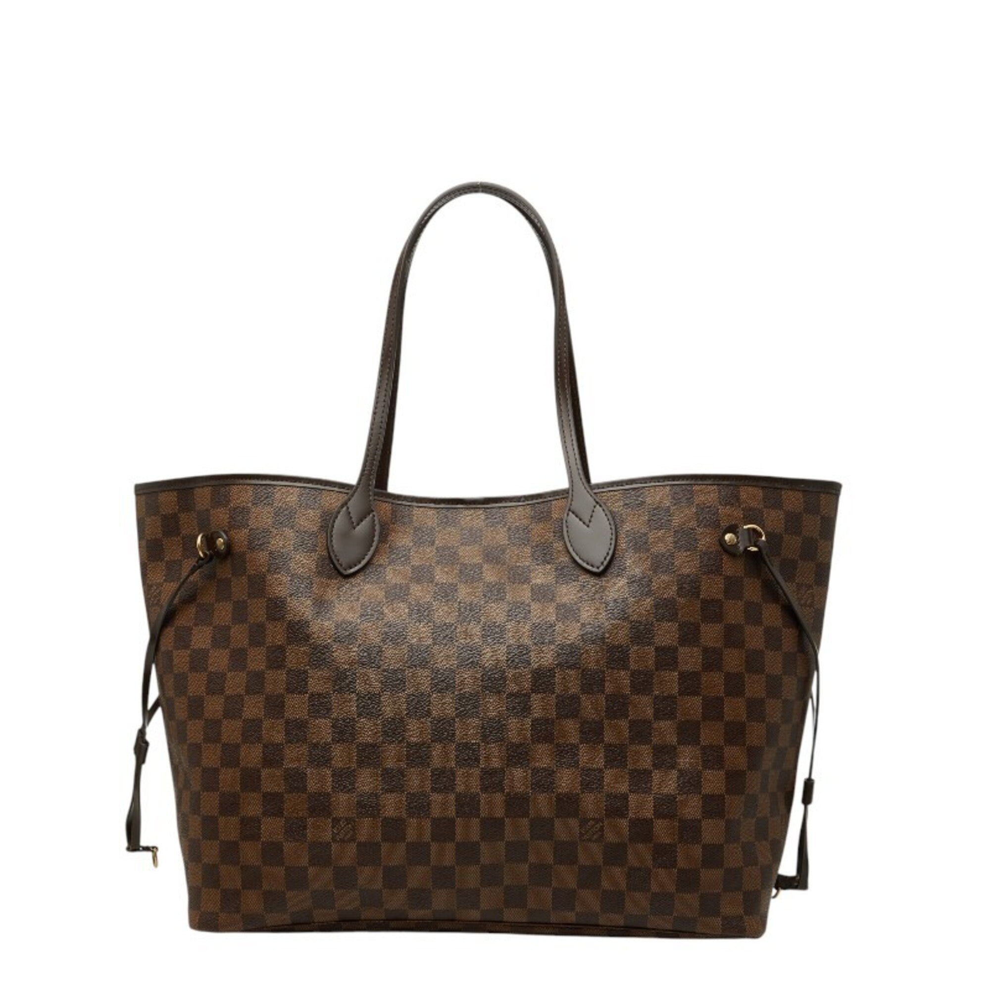 Louis Vuitton Brown Pvc Leather Shoulder Bag Tote Bag (Pre-Owned)
