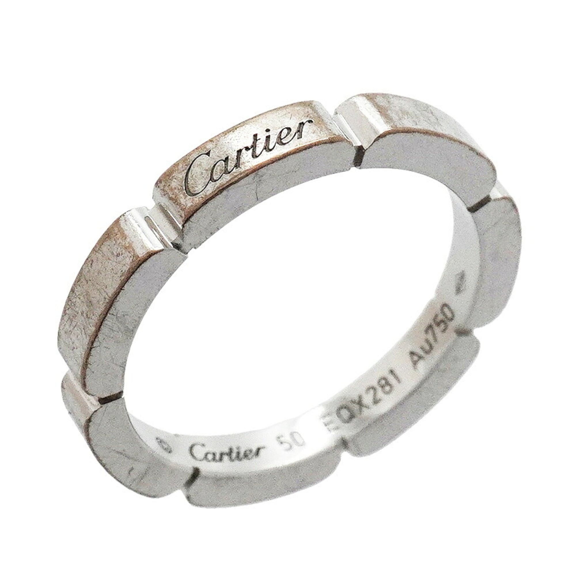 Cartier White Gold (18K) Band Ring (Pre-Owned)