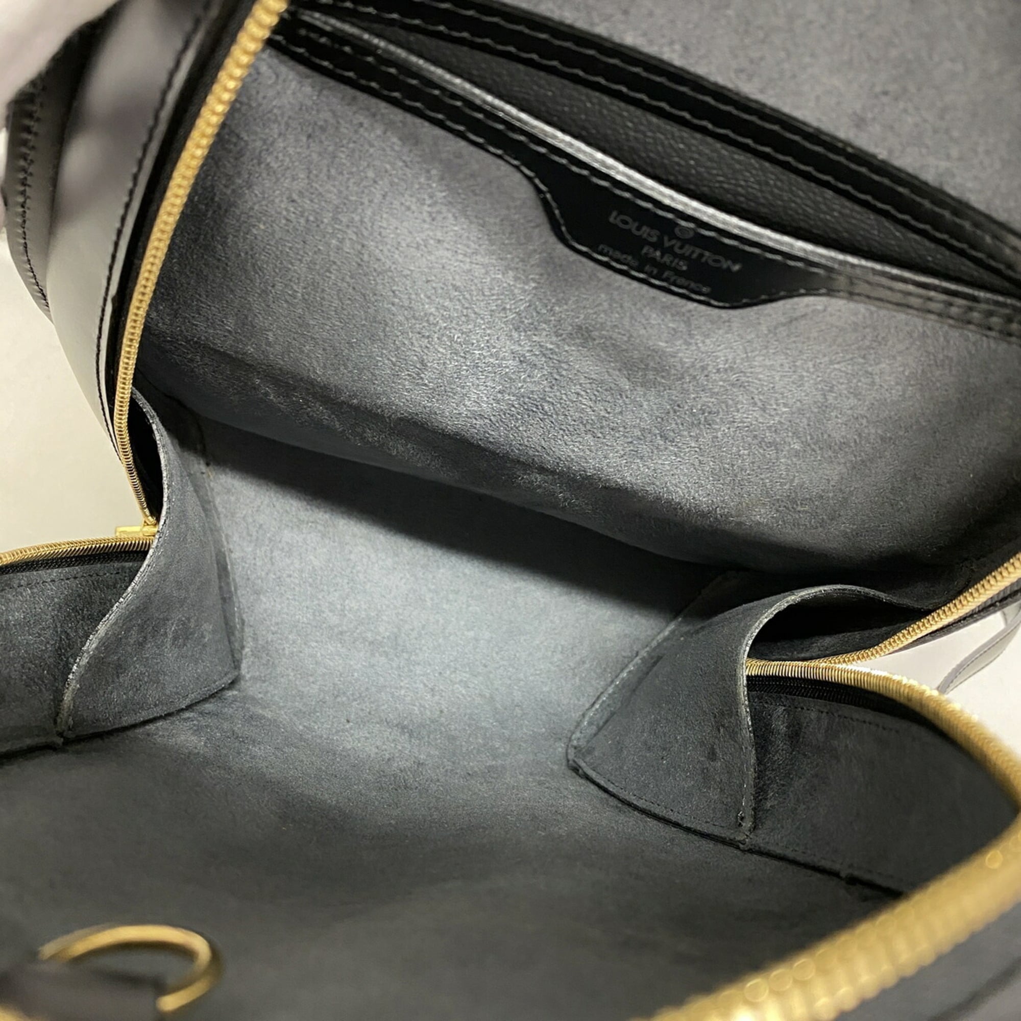 Louis Vuitton Noir Backpack (Pre-Owned)