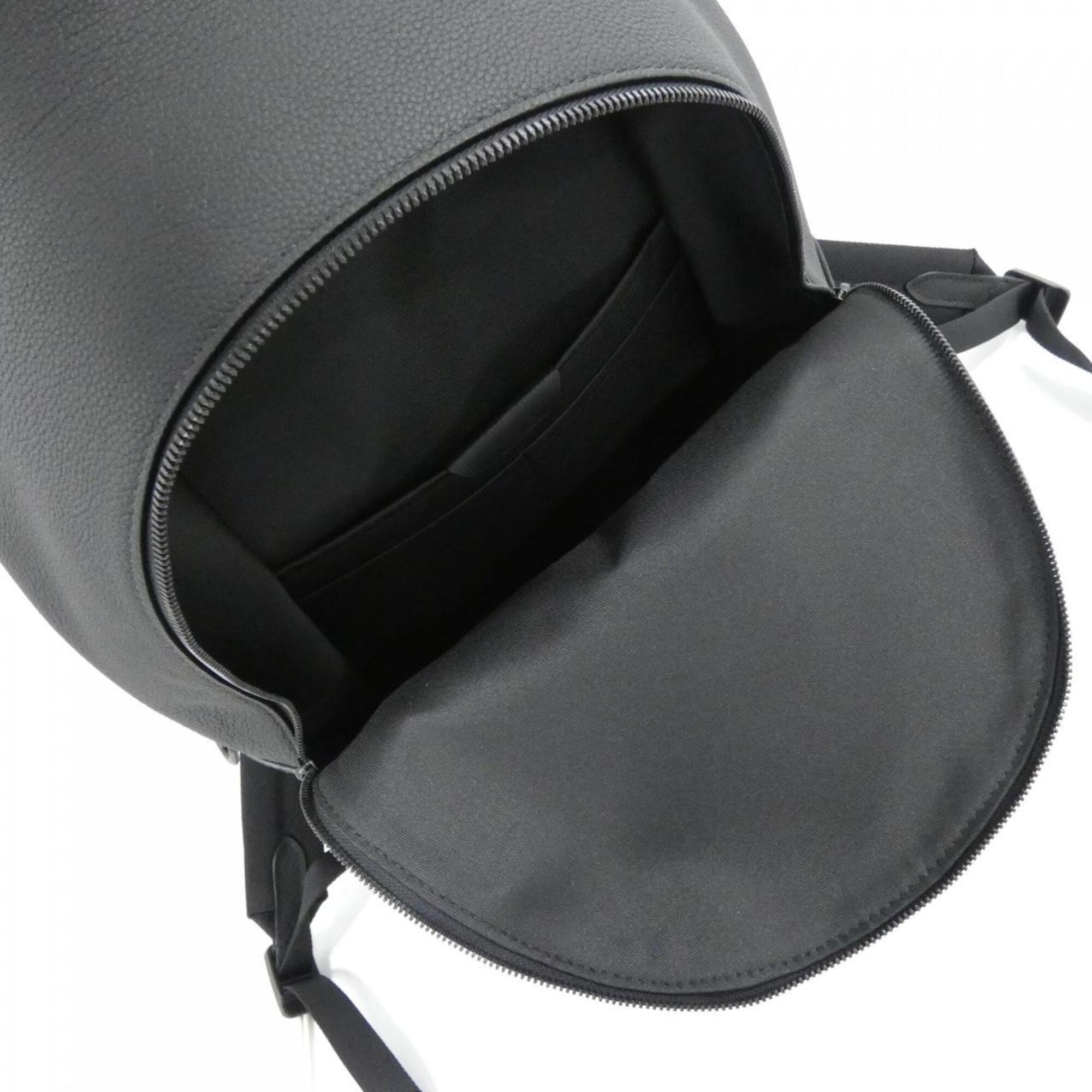 Louis Vuitton Black Leather Backpack (Pre-Owned)