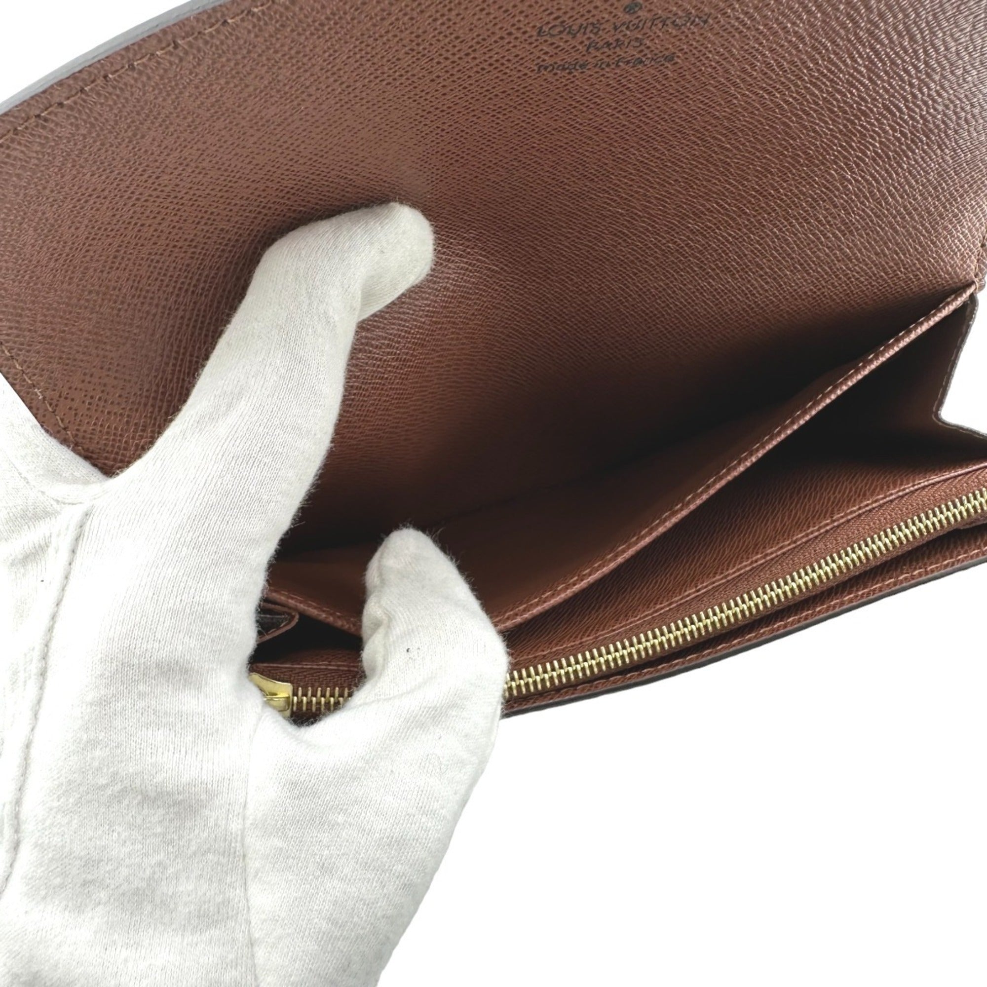 Louis Vuitton Brown Monogram Monogram Wallet (Bi-Fold) (Pre-Owned)