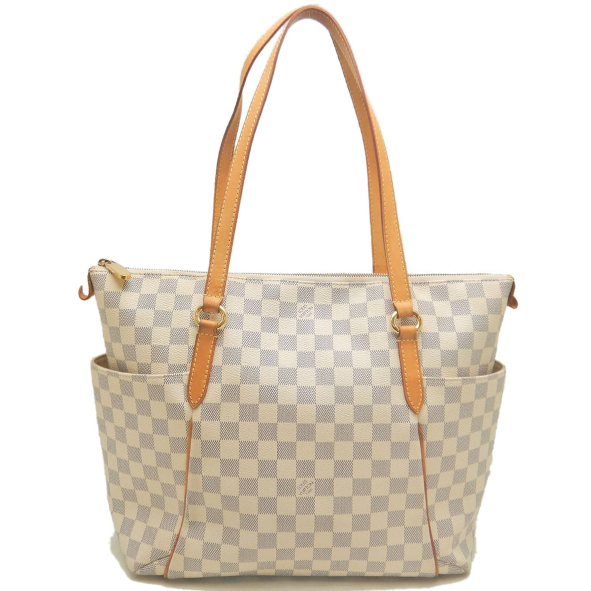 Louis Vuitton Azur White Damier Azur Tote Bag (Pre-Owned)