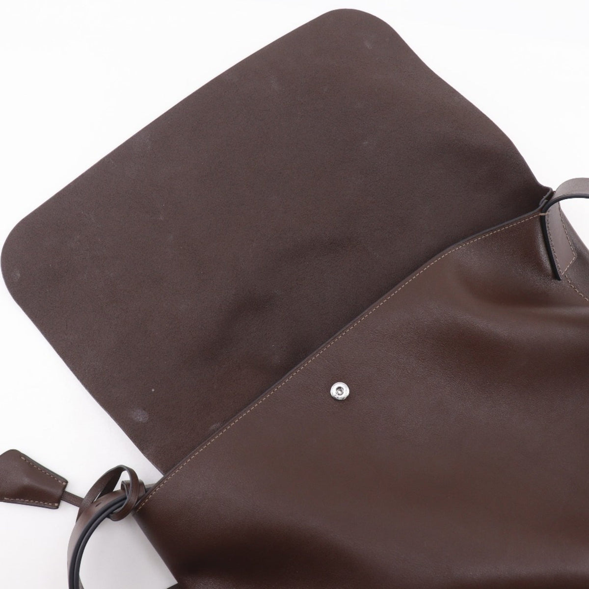 Coach Brown Leather Messenger Bag (Pre-Owned)